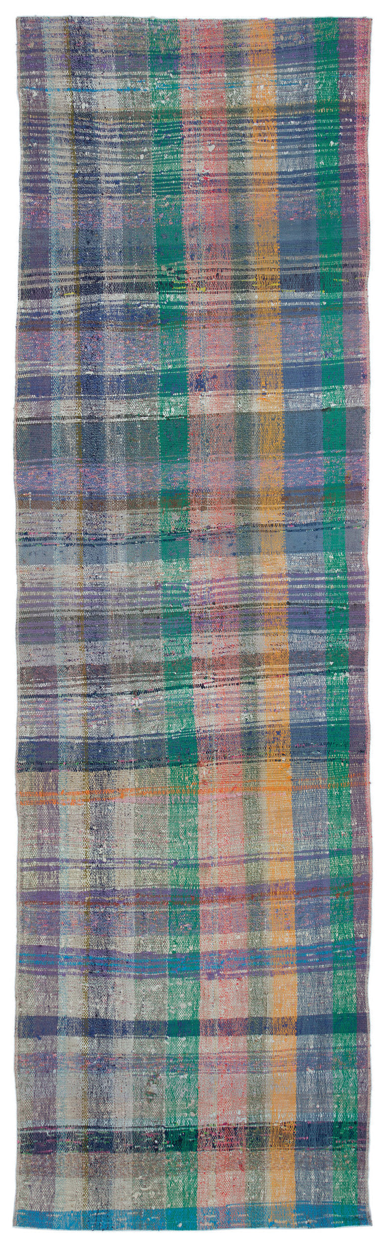 Chaput Over Dyed Kilim Rug 2'11'' x 9'11'' ft 89 x 302 cm