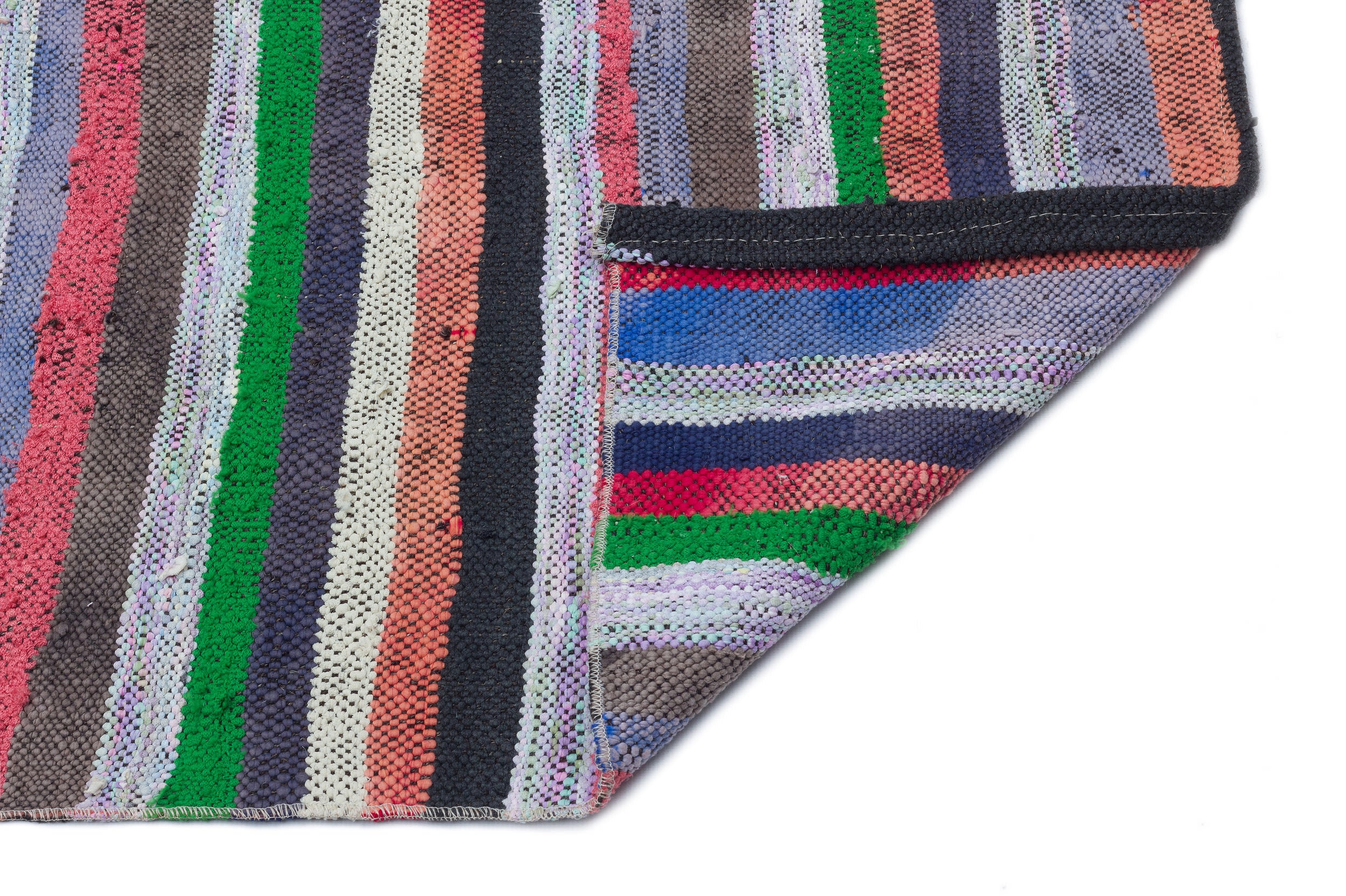 Chaput Over Dyed Kilim Rug 3'10'' x 8'10'' ft 116 x 270 cm