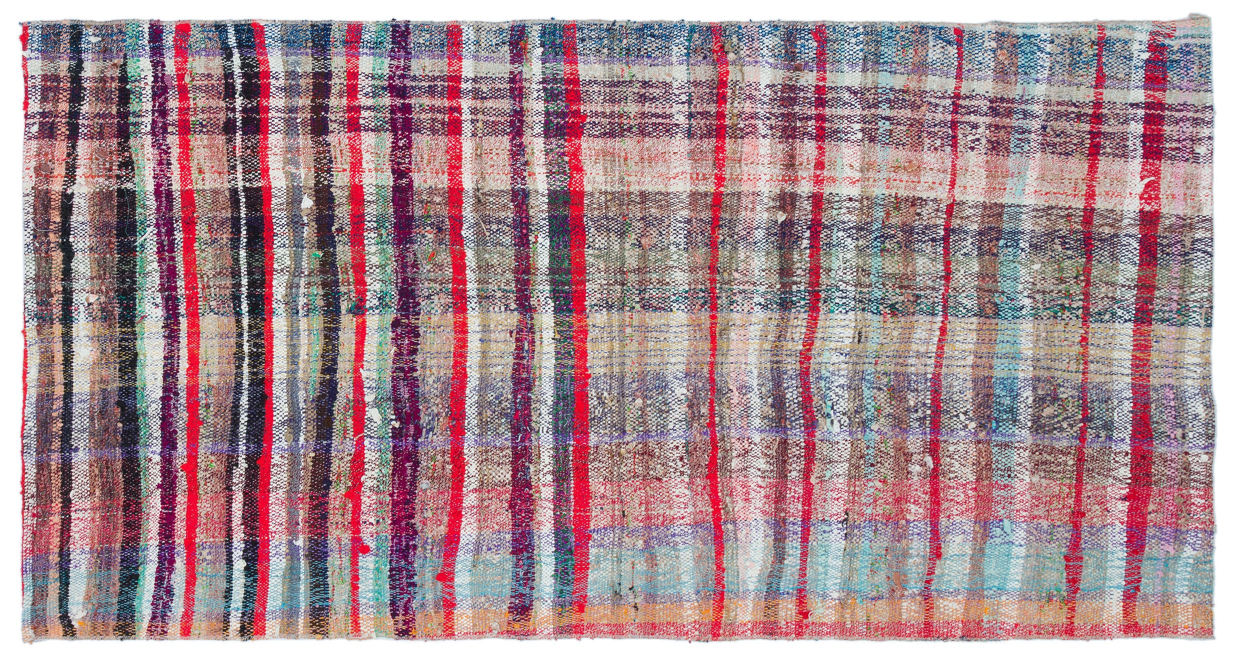 Chaput Over Dyed Kilim Rug 3'5'' x 6'7'' ft 103 x 200 cm