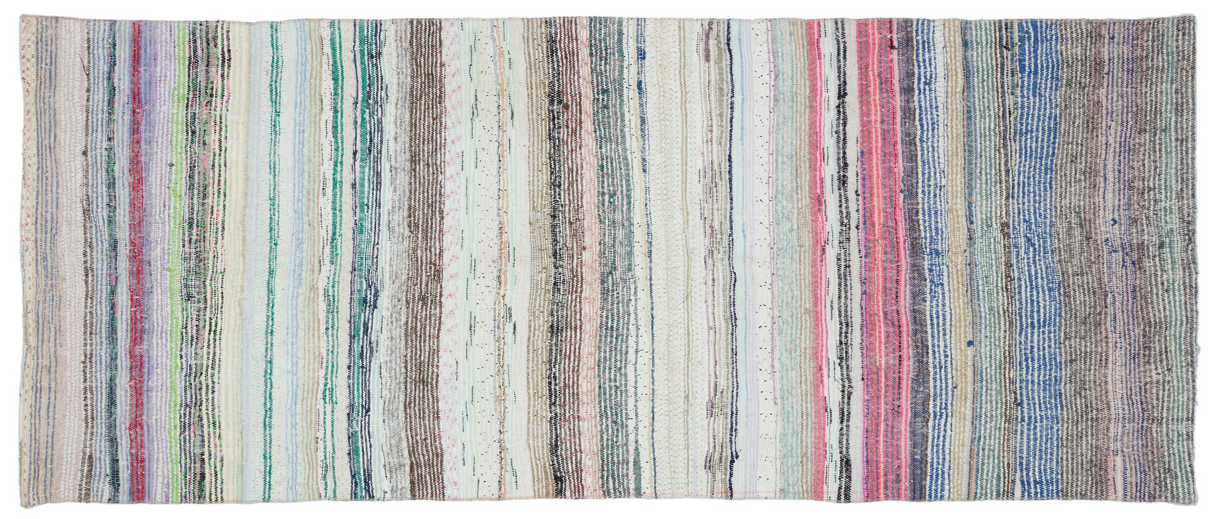 Chaput Over Dyed Kilim Rug 4'3'' x 10'0'' ft 129 x 305 cm