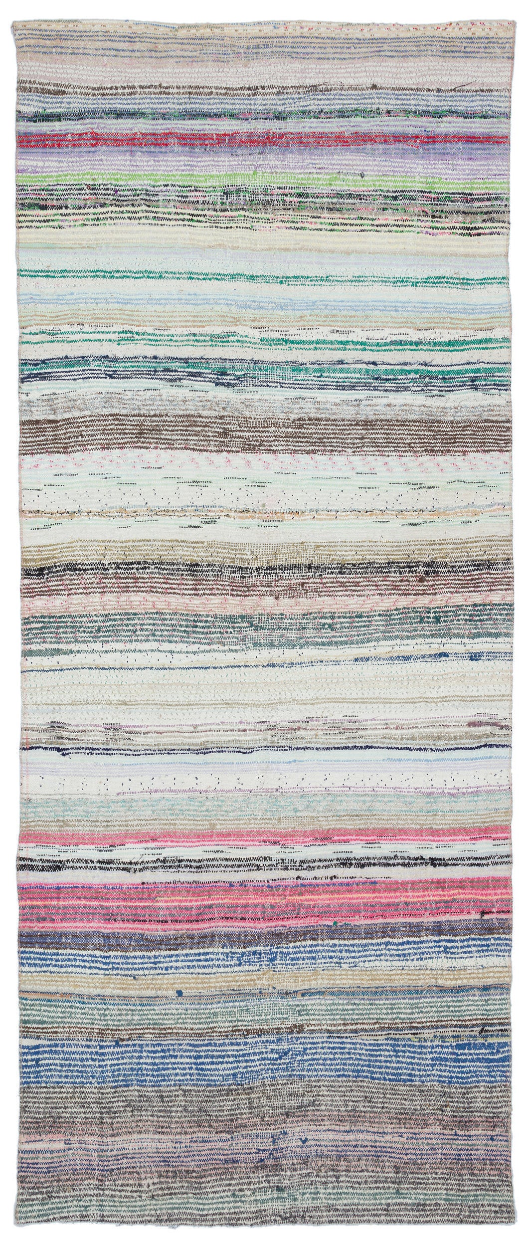Chaput Over Dyed Kilim Rug 4'3'' x 10'0'' ft 129 x 305 cm