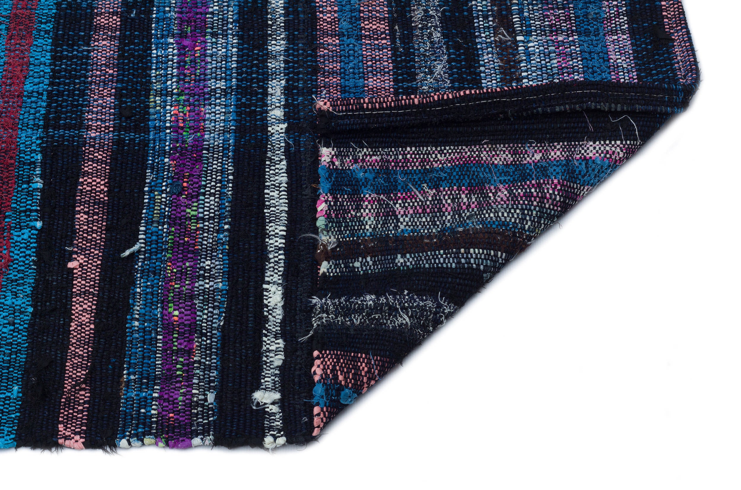 Chaput Over Dyed Kilim Rug 3'1'' x 7'10'' ft 95 x 240 cm