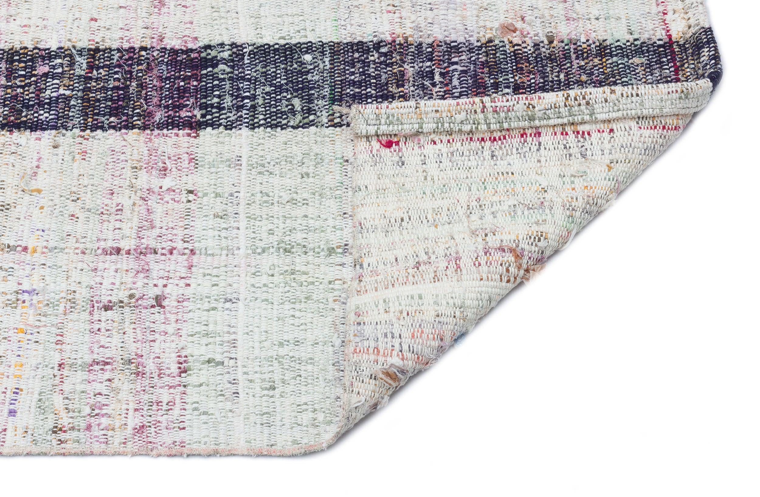 Chaput Over Dyed Kilim Rug 2'7'' x 9'6'' ft 78 x 290 cm