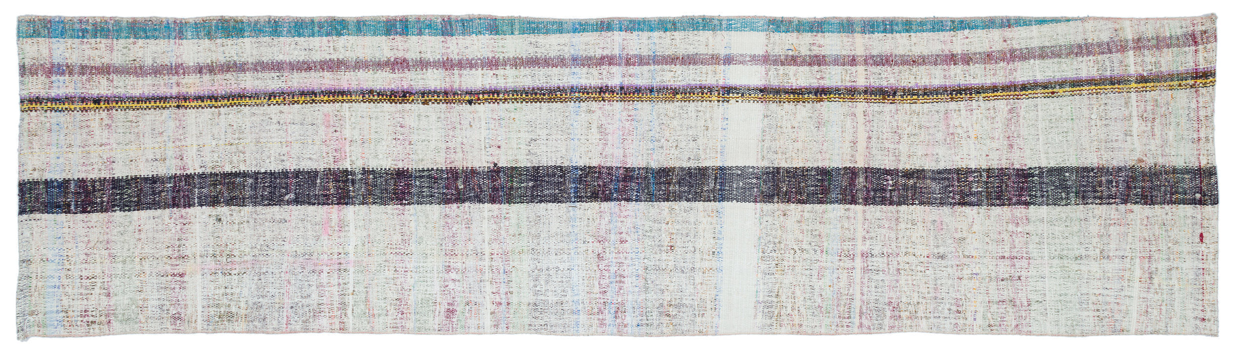 Chaput Over Dyed Kilim Rug 2'7'' x 9'6'' ft 78 x 290 cm