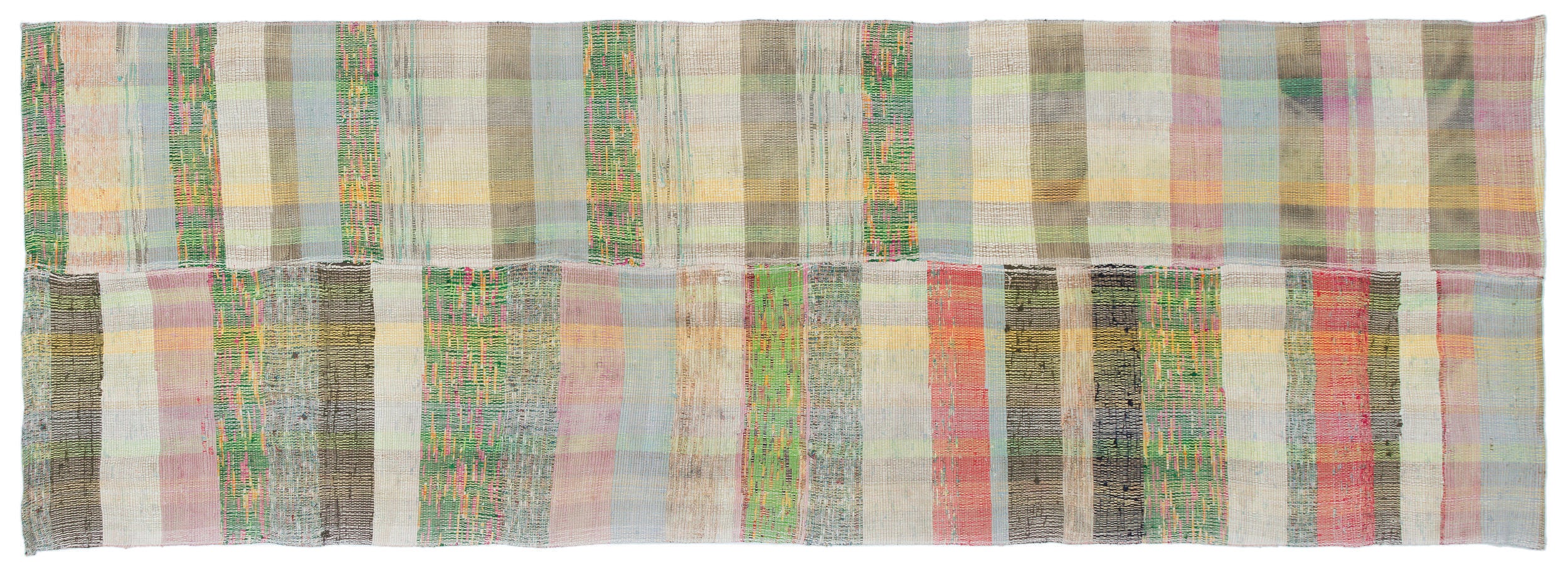 Chaput Over Dyed Kilim Rug 2'10'' x 8'6'' ft 86 x 260 cm