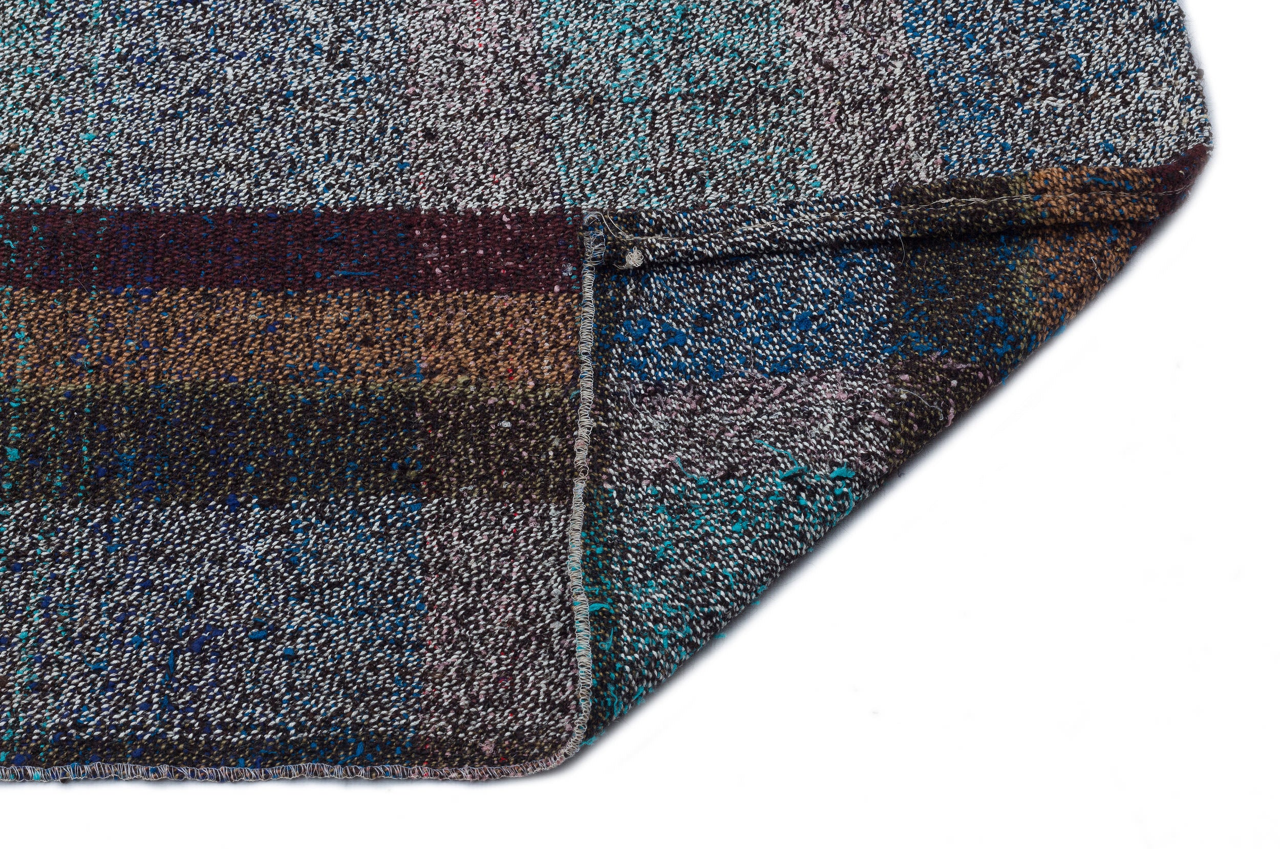 Chaput Over Dyed Kilim Rug 3'7'' x 8'1'' ft 110 x 246 cm