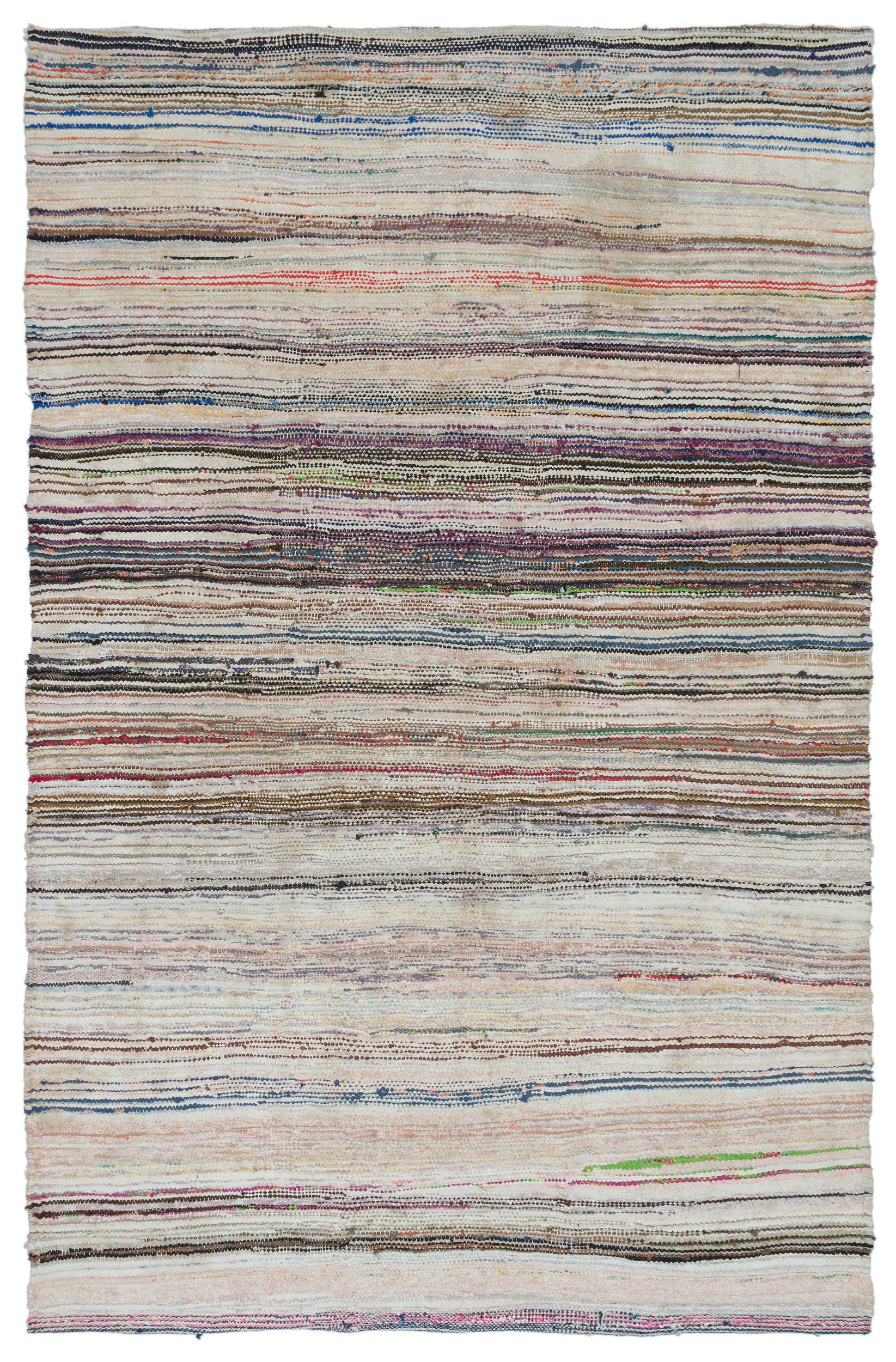 Chaput Over Dyed Kilim Rug 5'4'' x 8'1'' ft 162 x 247 cm