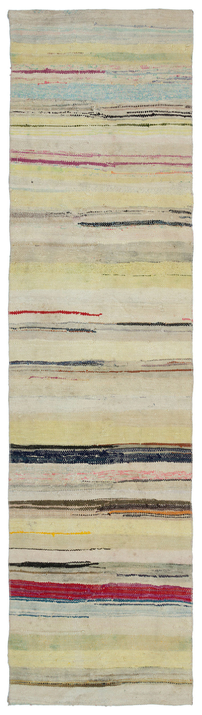 Chaput Over Dyed Kilim Rug 2'8'' x 10'2'' ft 82 x 310 cm