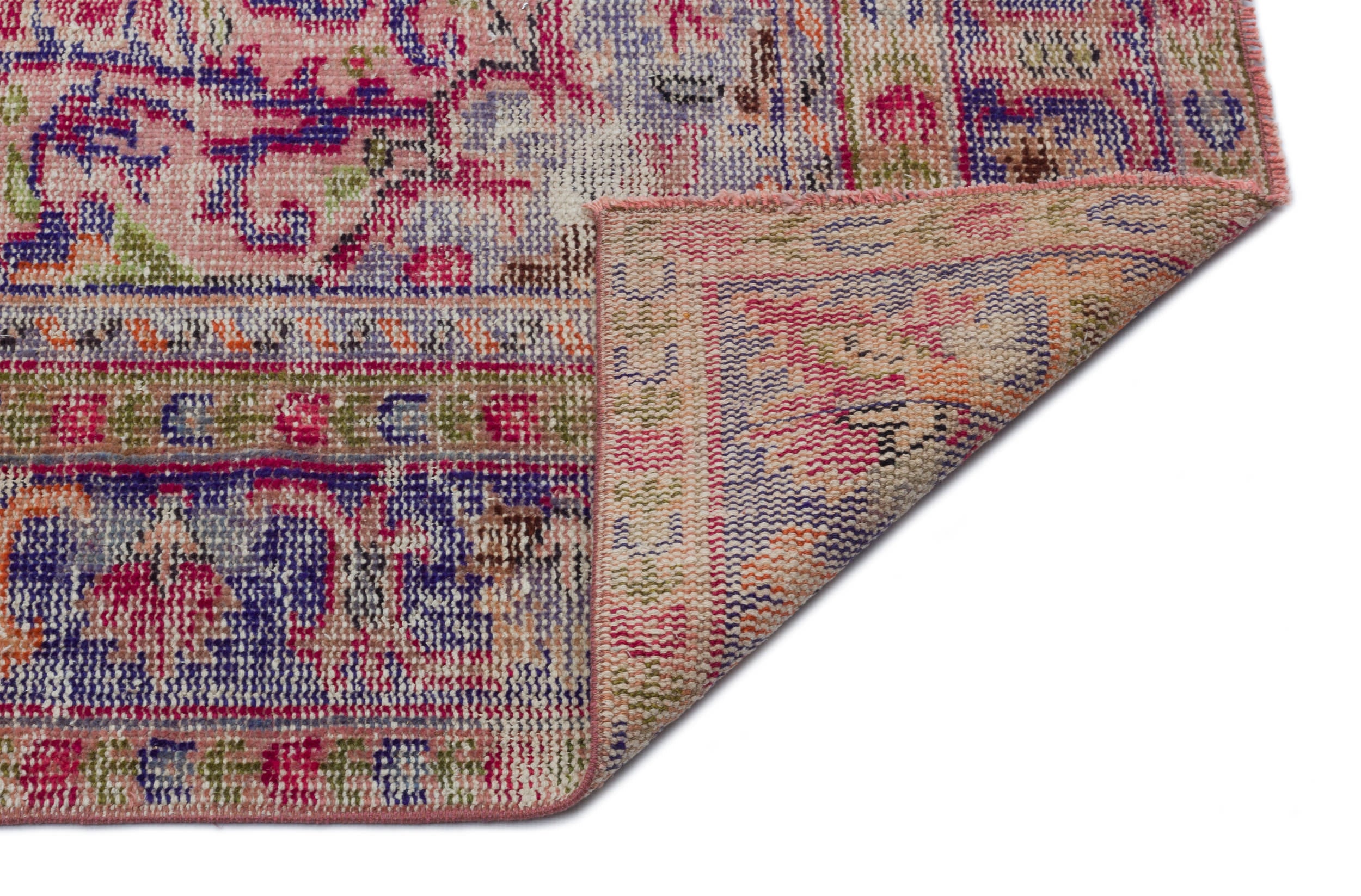 Naturel Over Dyed Vintage Rug 6'5'' x 9'10'' ft 196 x 300 cm
