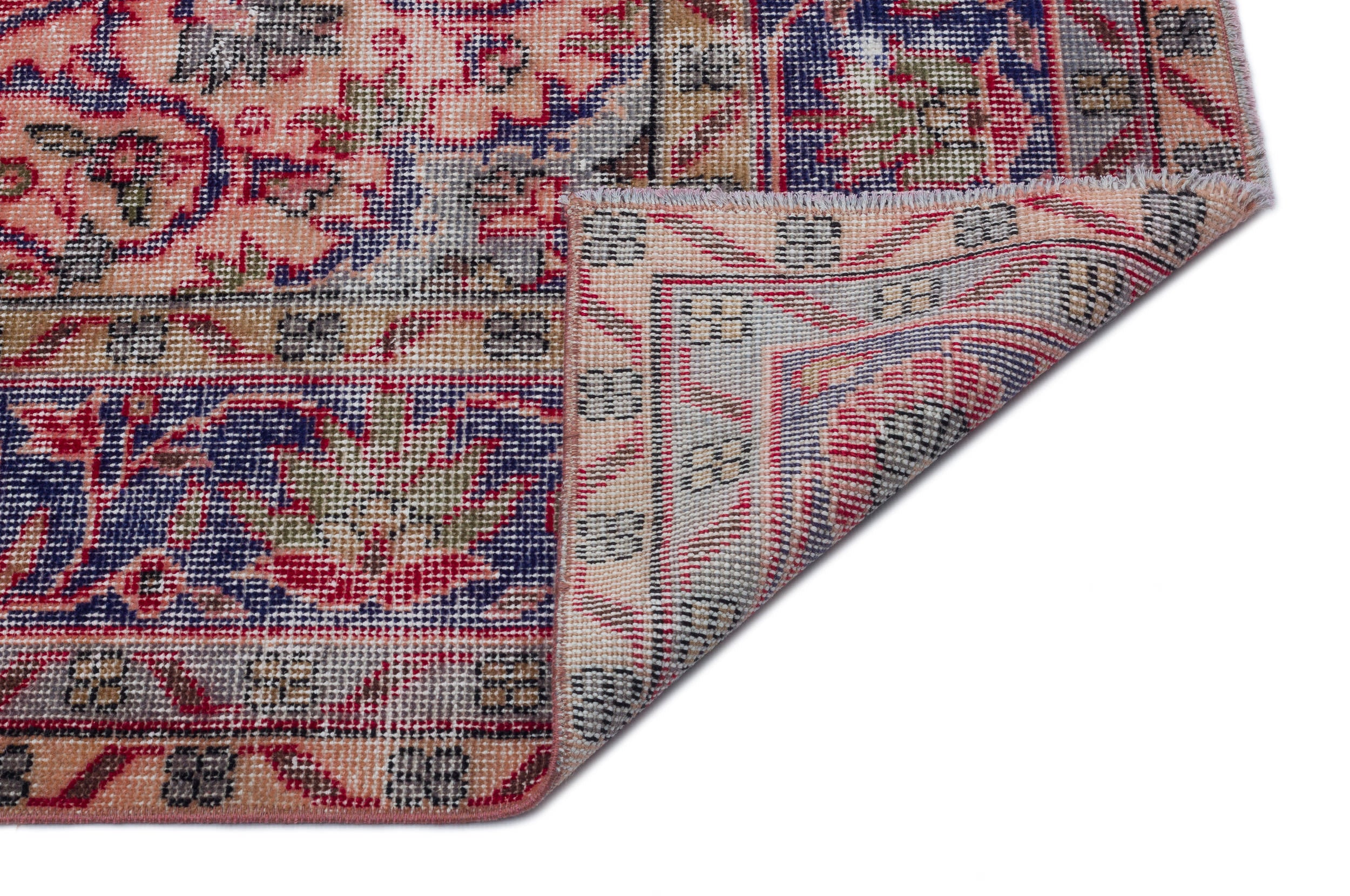 Naturel Over Dyed Vintage Rug 5'11'' x 9'11'' ft 180 x 301 cm