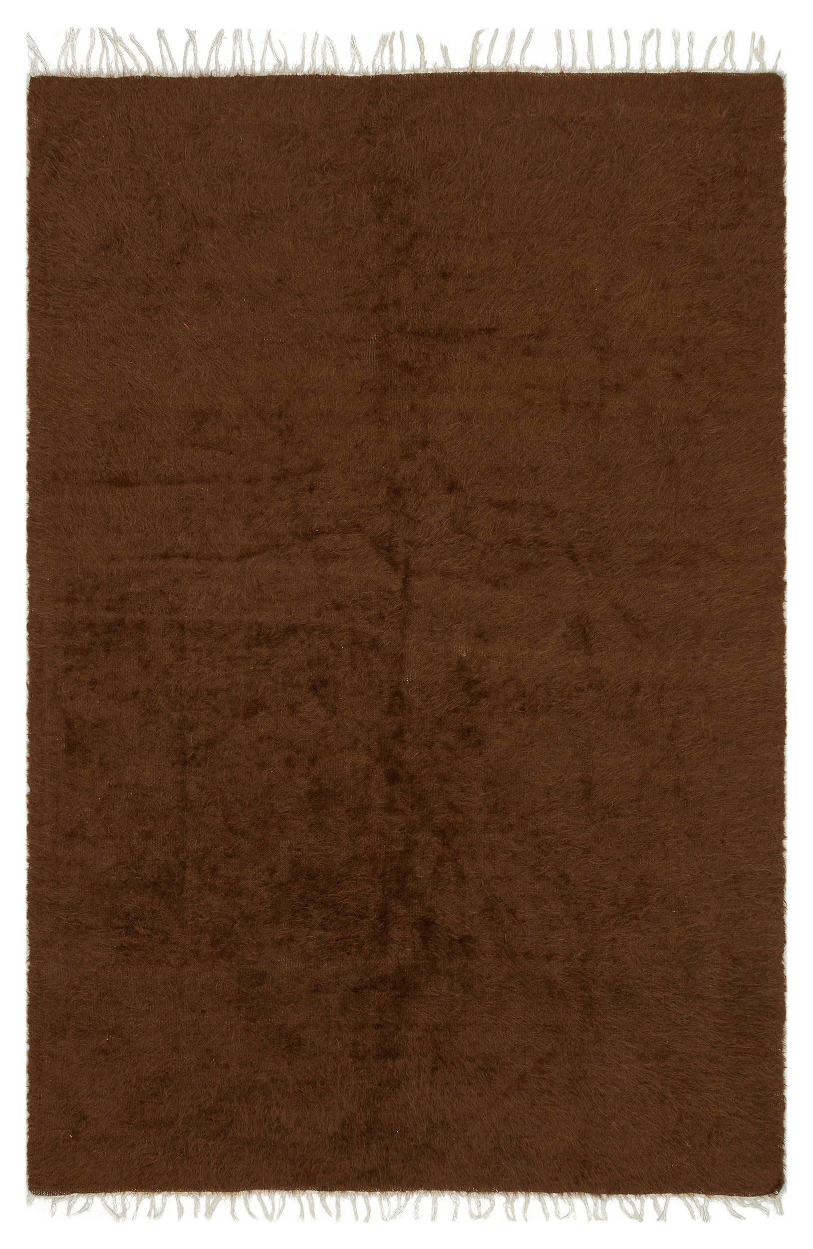 Geometric Over Dyed Kilim Rug 4'4'' x 6'7'' ft 133 x 200 cm