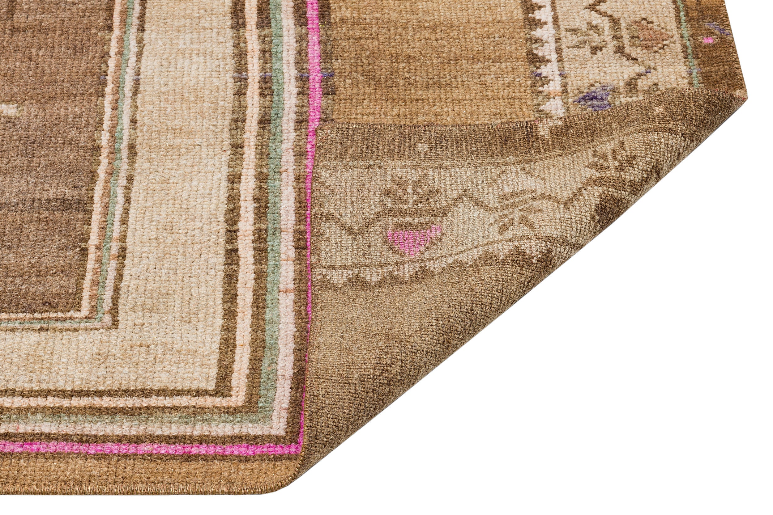 Natural Anatolium Turkish Vintage Runner 2'7'' x 6'3'' ft 78 x 191 cm