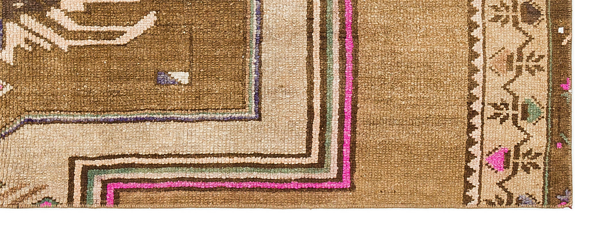 Natural Anatolium Turkish Vintage Runner 2'3'' x 6'2'' ft 69 x 188 cm