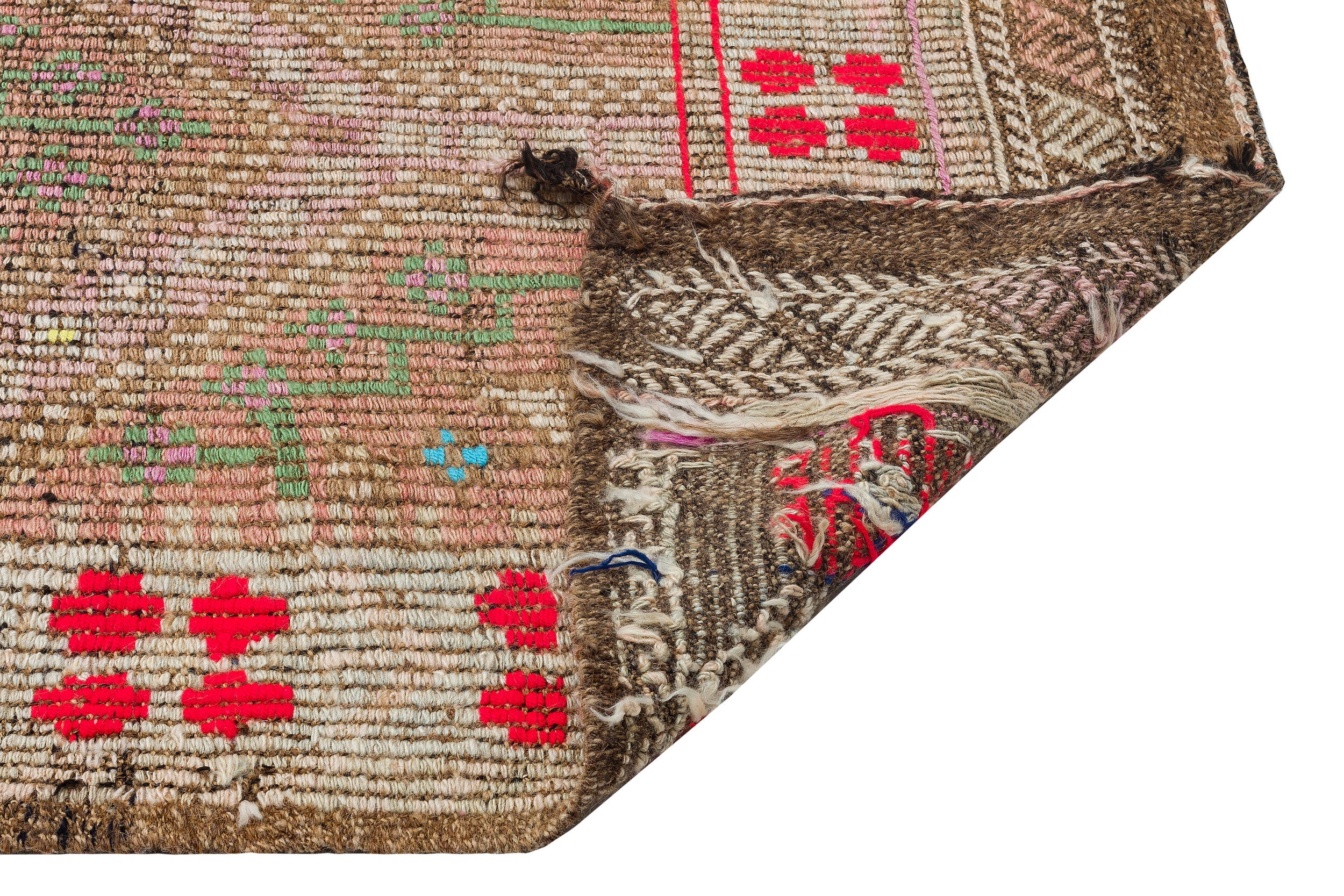 Geometric Over Dyed Kilim Rug 5'8'' x 10'0'' ft 172 x 305 cm
