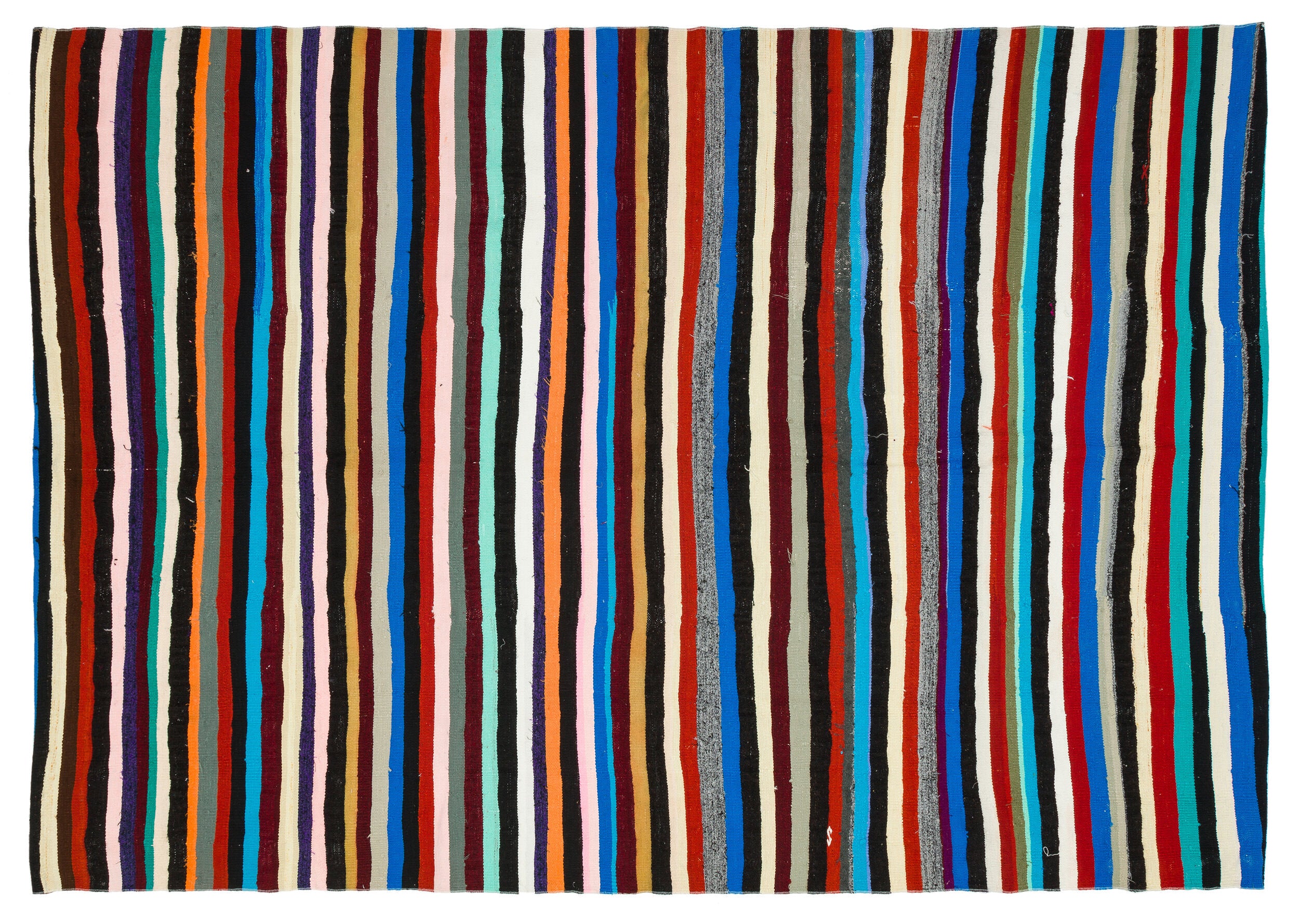 Chaput Over Dyed Kilim Rug 6'5'' x 9'3'' ft 196 x 281 cm