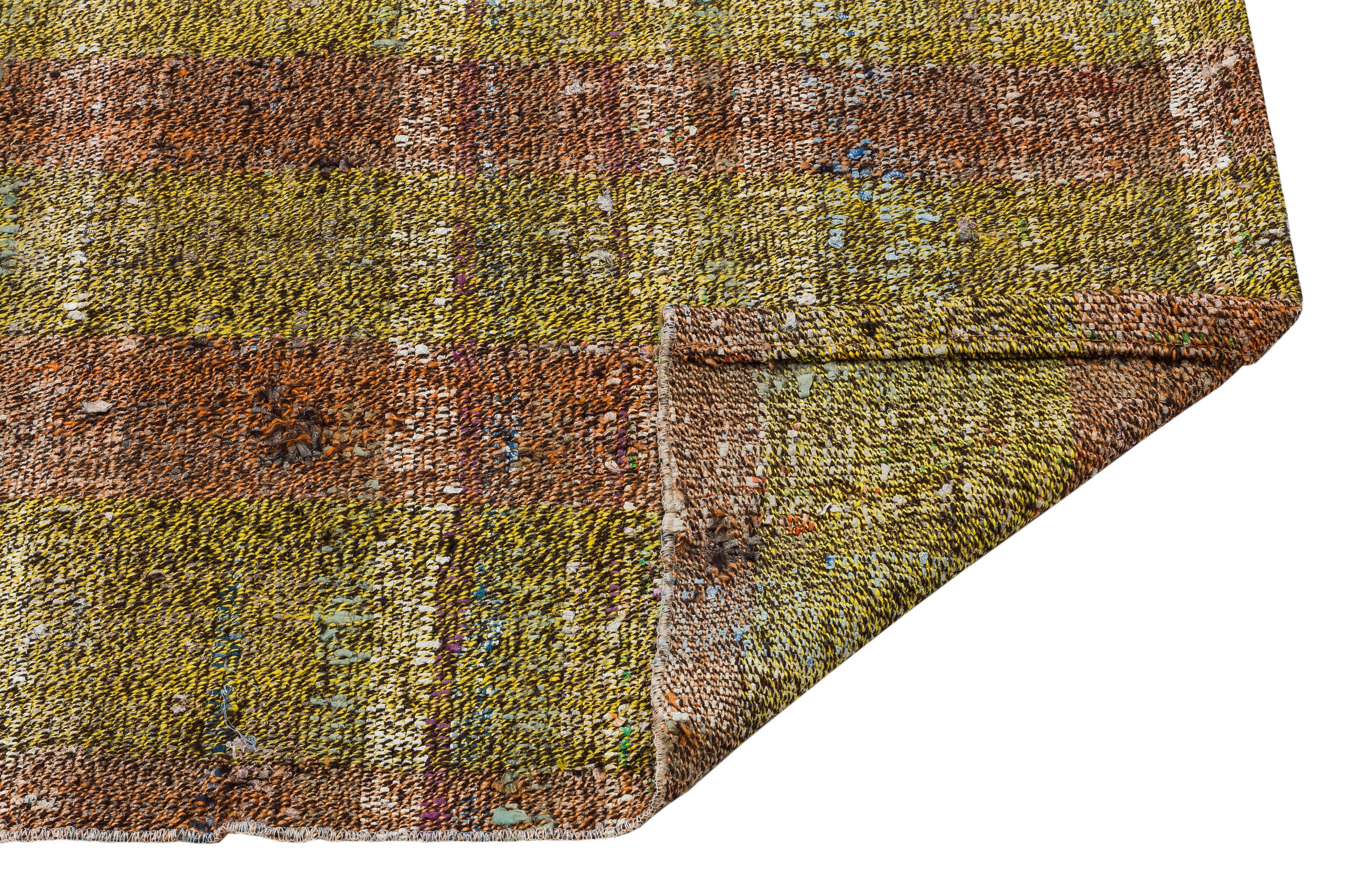 Chaput Over Dyed Kilim Rug 2'7'' x 6'3'' ft 78 x 190 cm