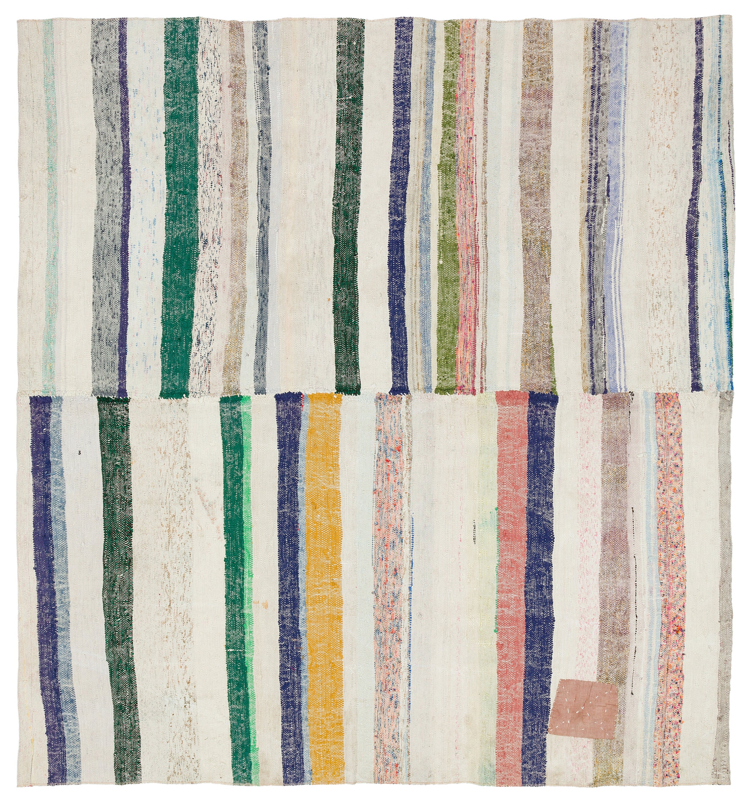 Chaput Over Dyed Kilim Rug 6'4'' x 5'10'' ft 192 x 178 cm