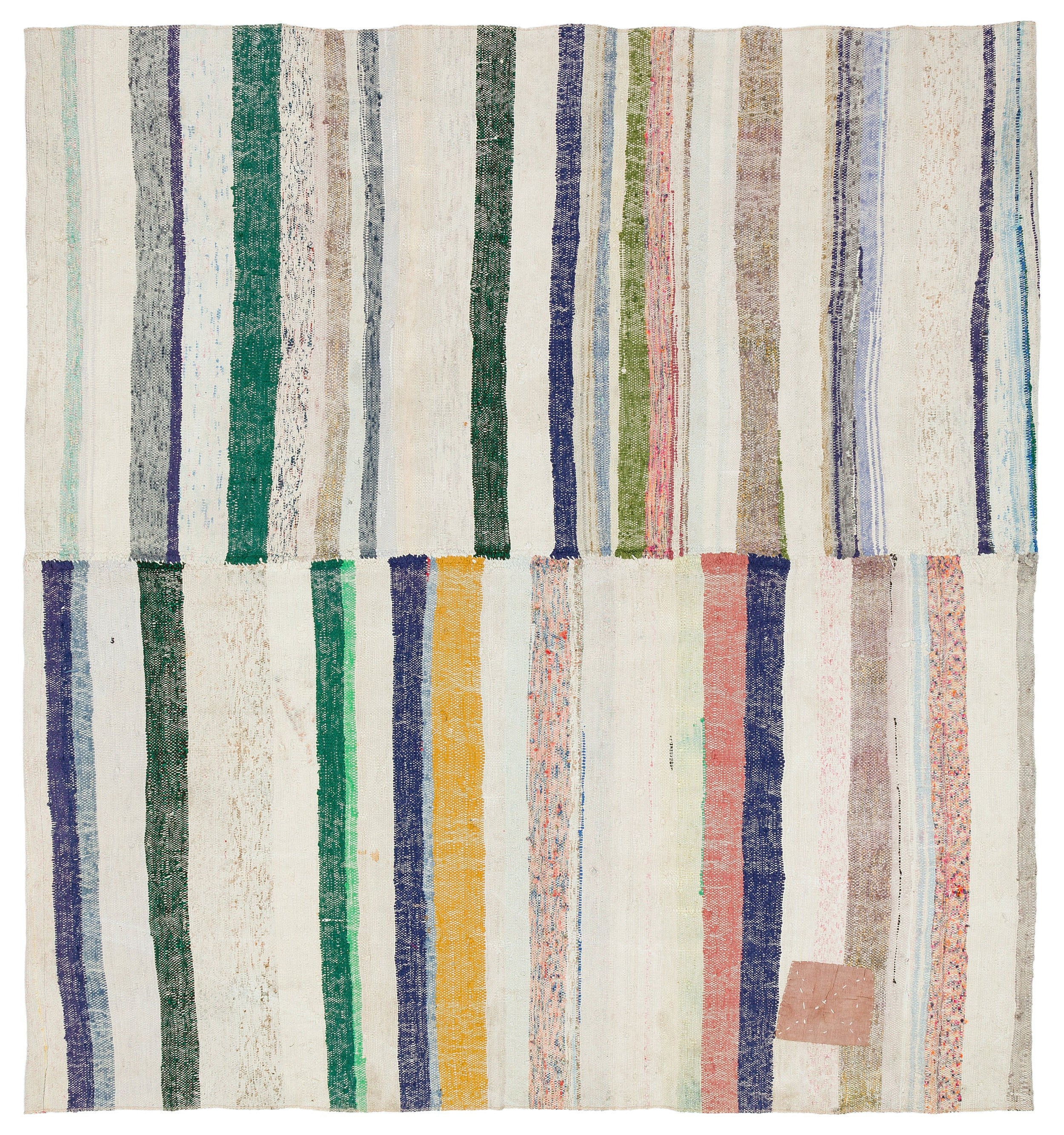 Chaput Over Dyed Kilim Rug 6'4'' x 5'10'' ft 192 x 178 cm