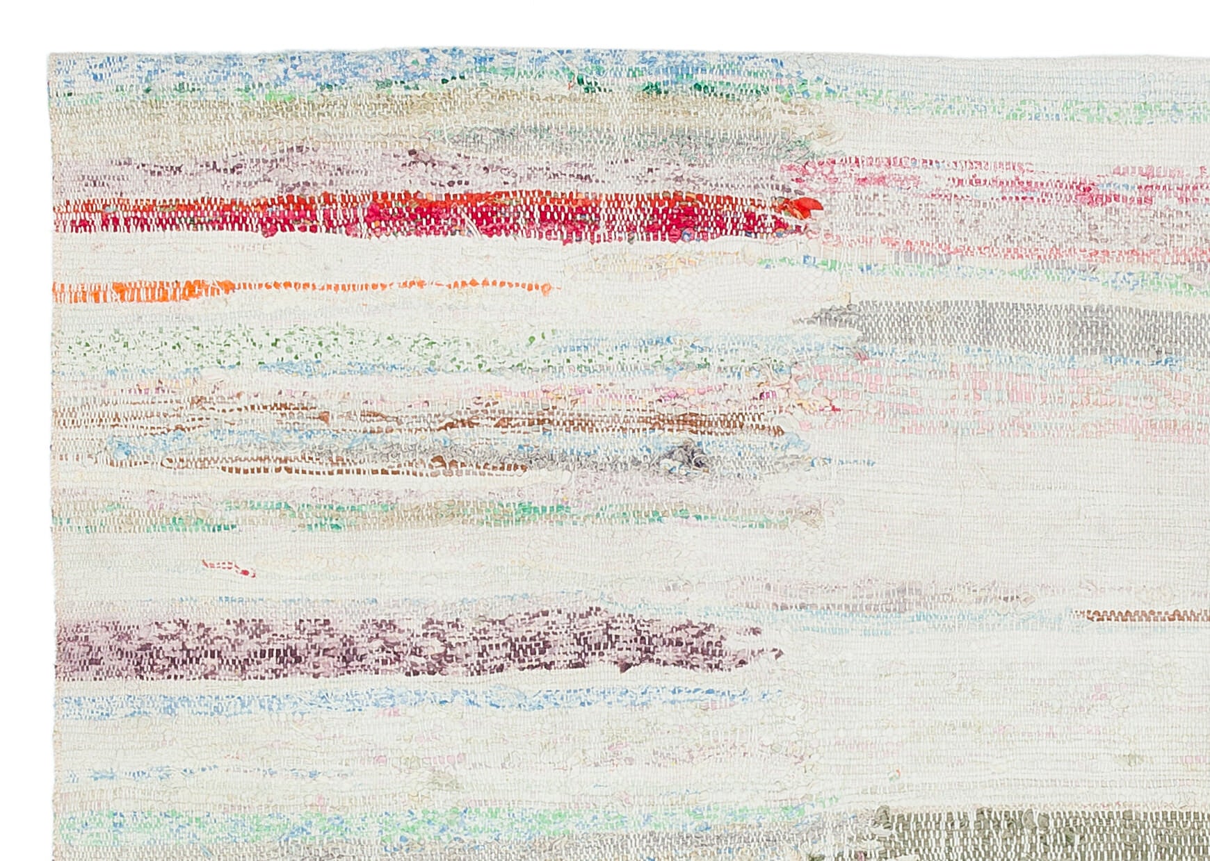 Chaput Over Dyed Kilim Rug 3'7'' x 5'1'' ft 108 x 155 cm