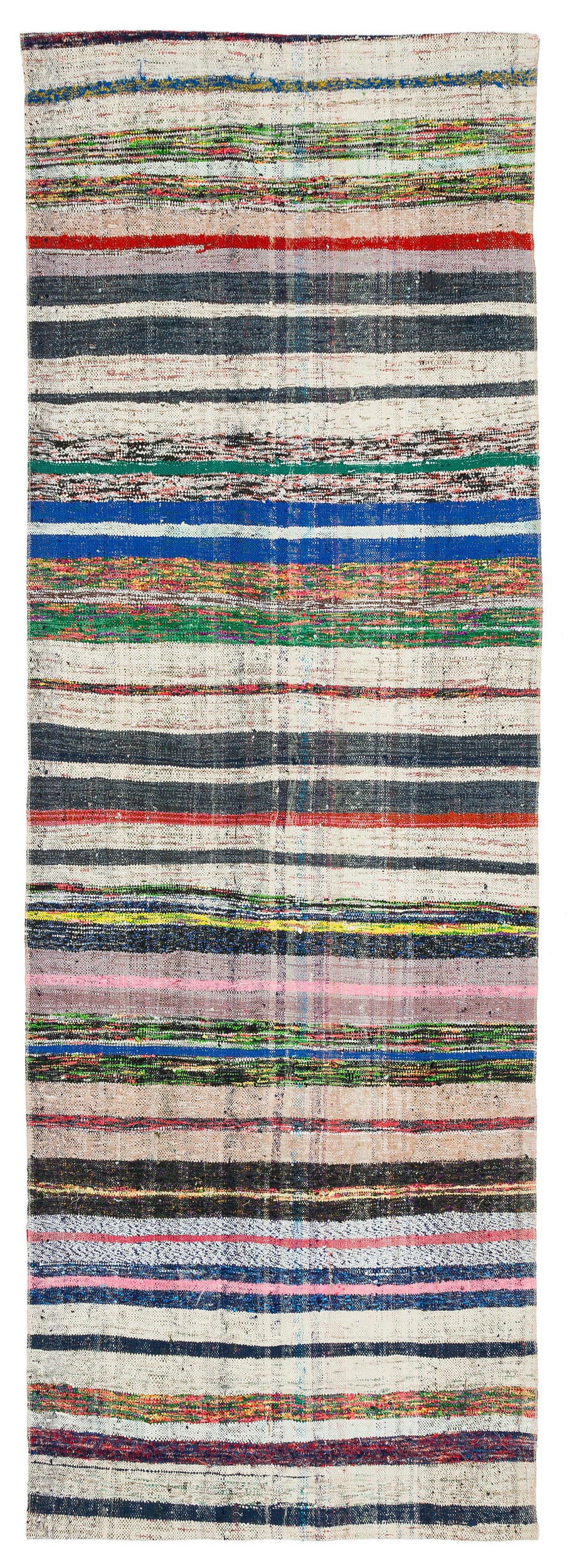 Chaput Over Dyed Kilim Rug 3'0'' x 8'12'' ft 92 x 274 cm