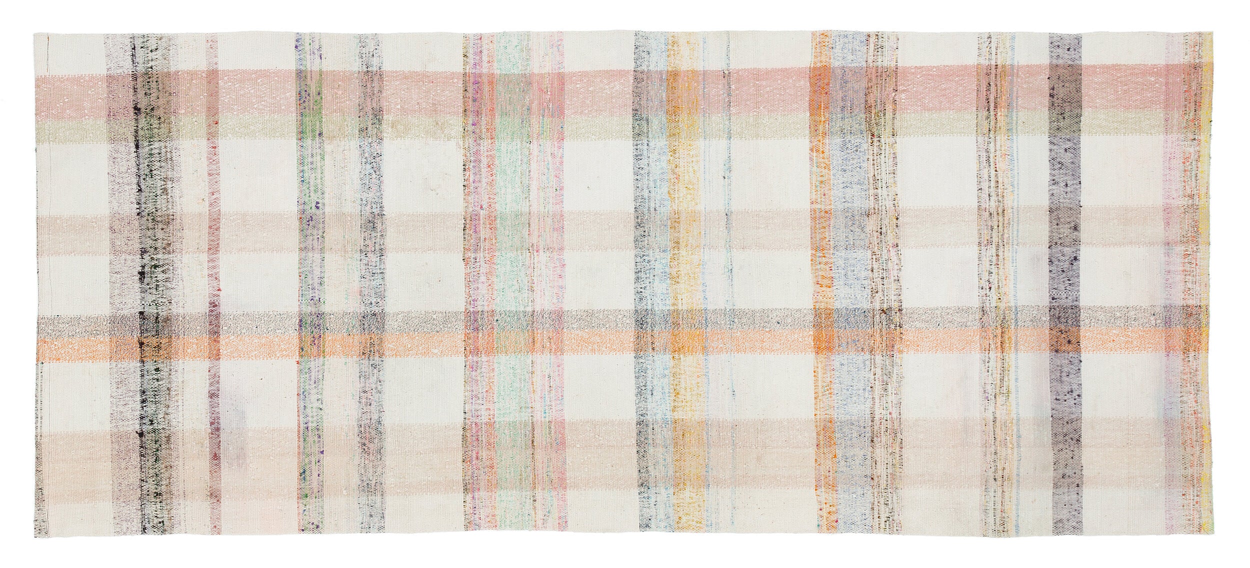 Chaput Over Dyed Kilim Rug 3'1'' x 7'2'' ft 94 x 219 cm