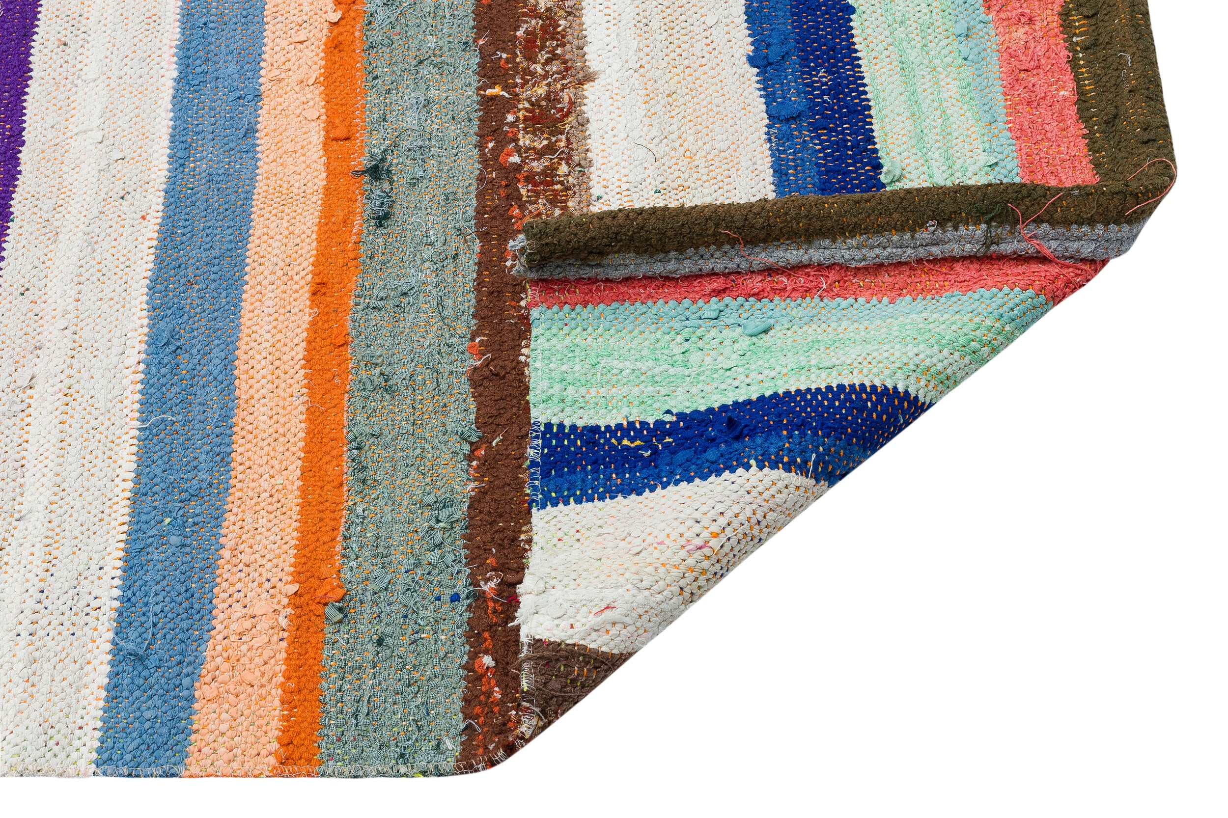 Chaput Over Dyed Kilim Rug 5'4'' x 10'6'' ft 162 x 320 cm