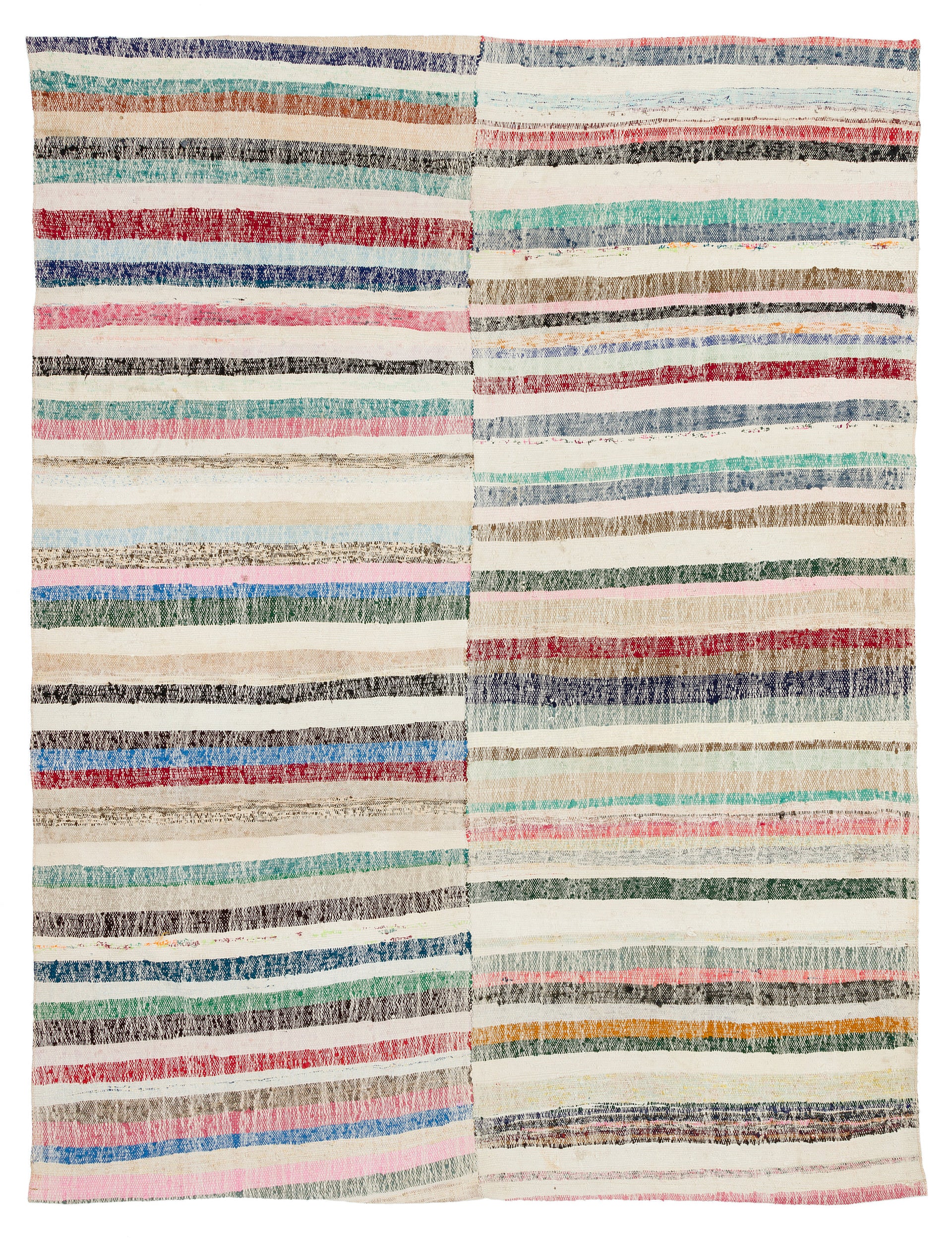 Chaput Over Dyed Kilim Rug 6'2'' x 8'4'' ft 188 x 253 cm