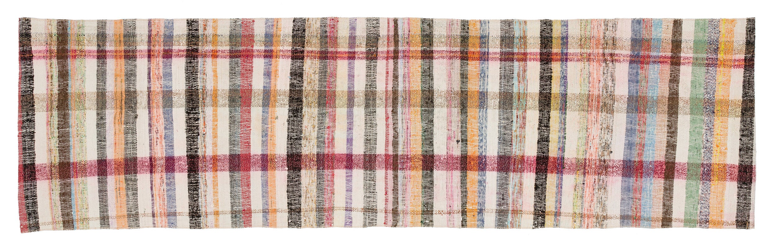 Chaput Over Dyed Kilim Rug 2'6'' x 8'9'' ft 75 x 266 cm