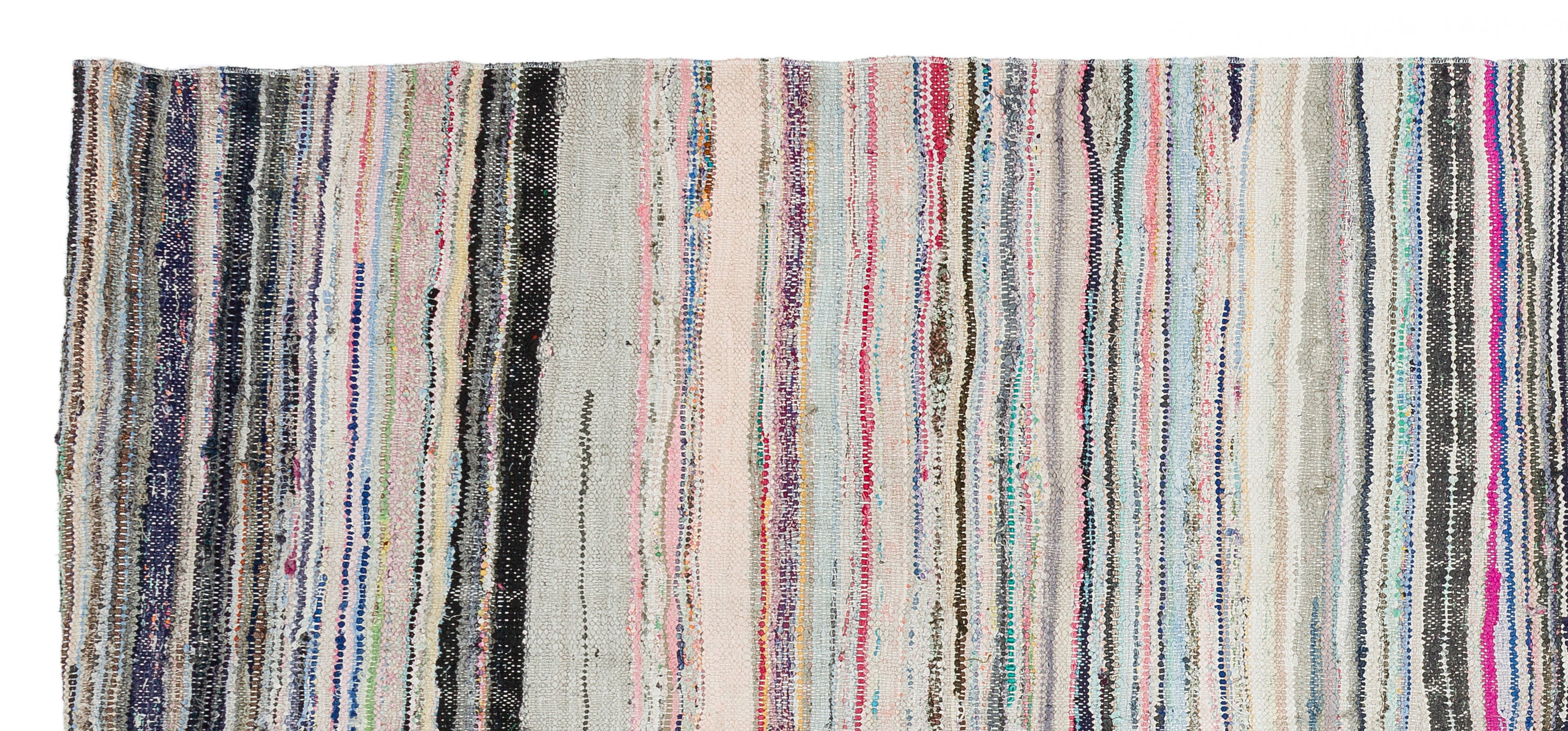 Chaput Over Dyed Kilim Rug 4'4'' x 9'7'' ft 132 x 292 cm