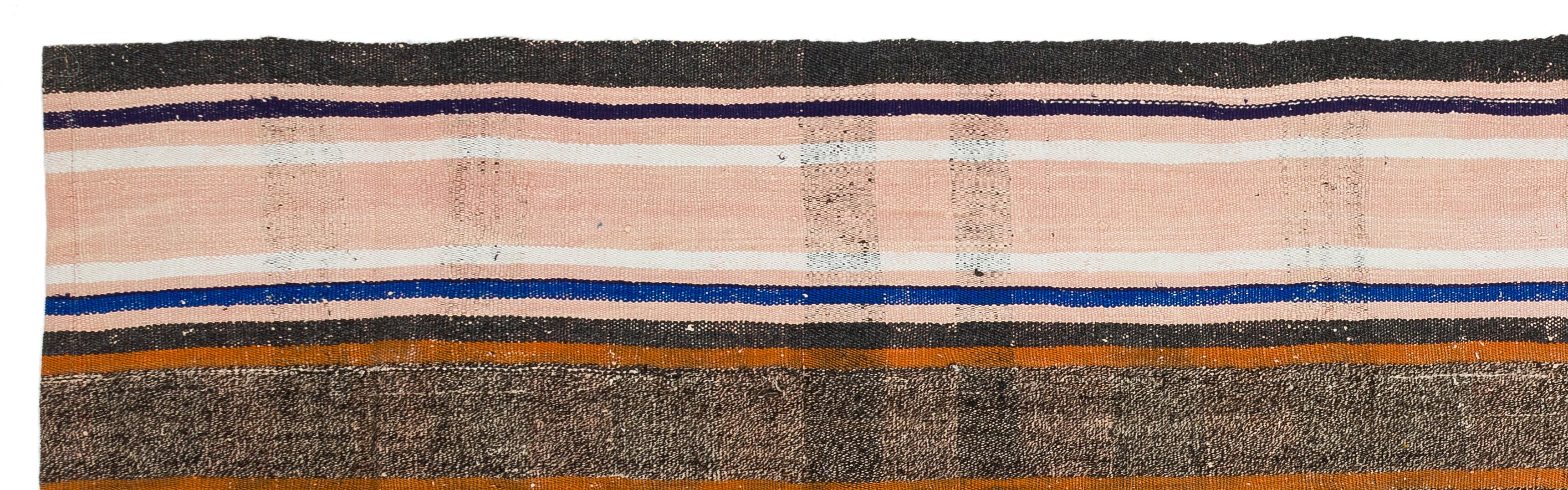 Chaput Over Dyed Kilim Rug 3'0'' x 10'4'' ft 92 x 314 cm