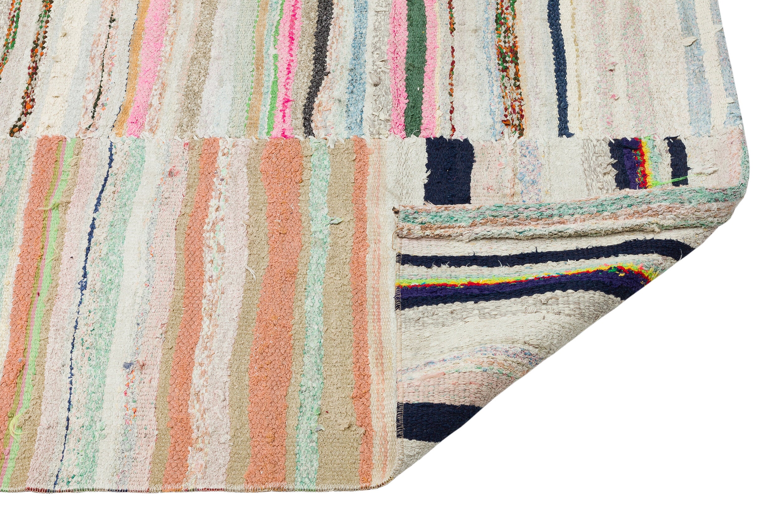 Chaput Over Dyed Kilim Rug 3'2'' x 10'6'' ft 96 x 320 cm