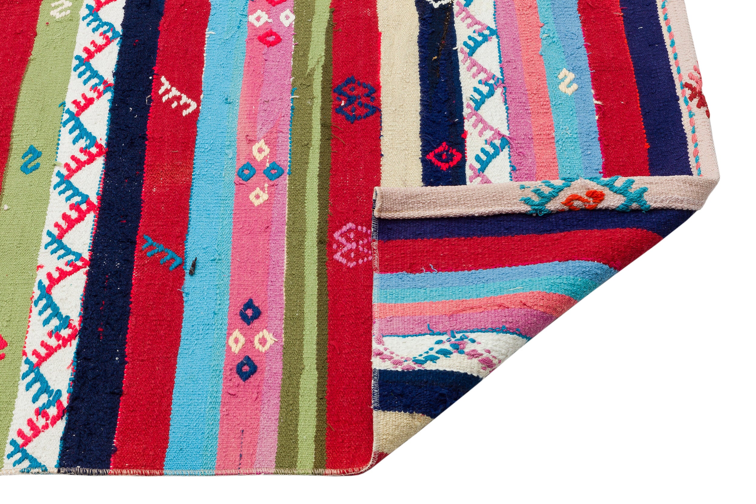 Chaput Over Dyed Kilim Rug 6'3'' x 8'1'' ft 191 x 247 cm