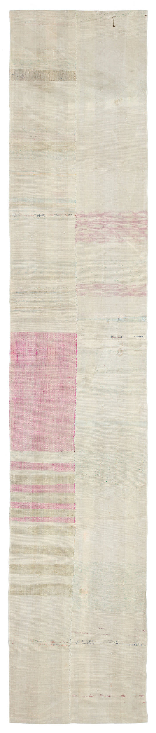 Chaput Over Dyed Kilim Runner 2'1'' x 10'6'' ft 63 x 321 cm