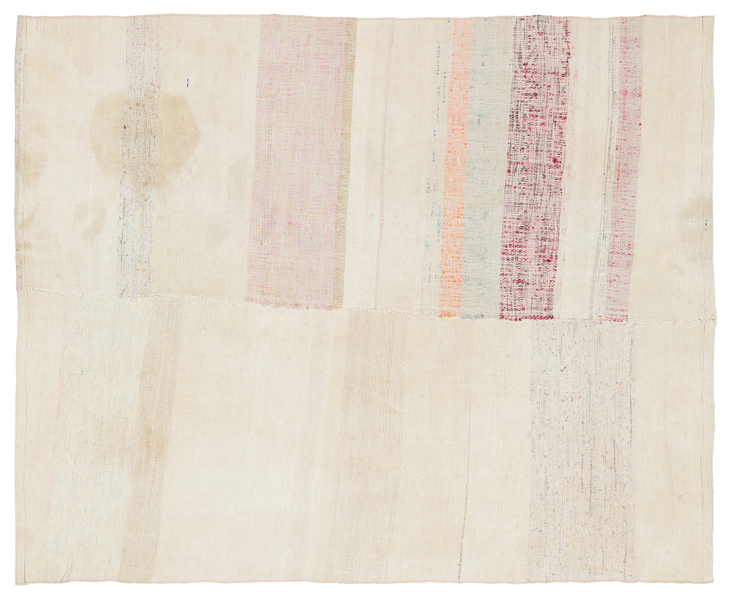 Chaput Over Dyed Kilim Rug 5'1'' x 6'5'' ft 156 x 196 cm