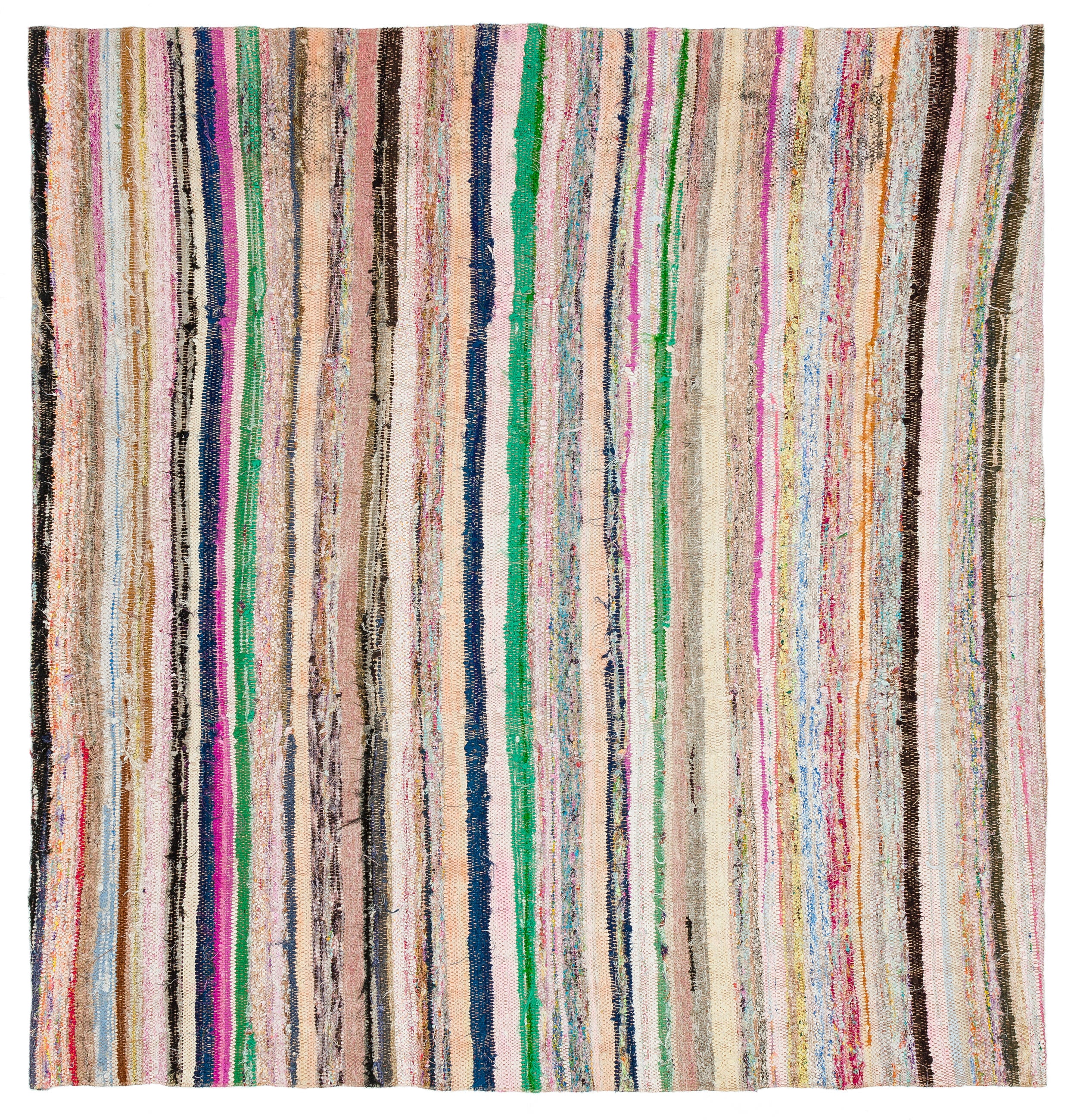 Chaput Over Dyed Kilim Rug 5'10'' x 5'5'' ft 177 x 166 cm