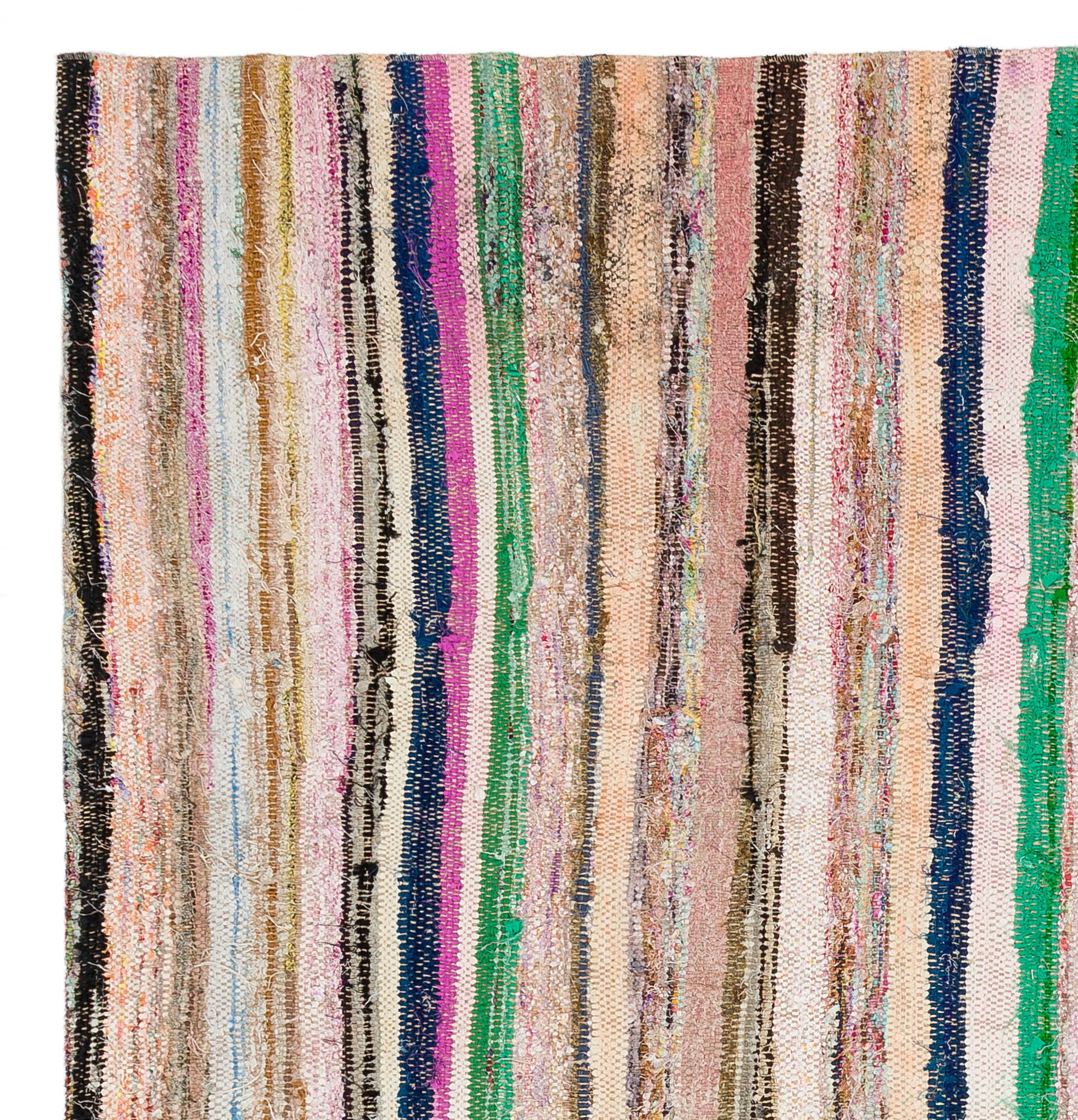 Chaput Over Dyed Kilim Rug 5'10'' x 5'5'' ft 177 x 166 cm