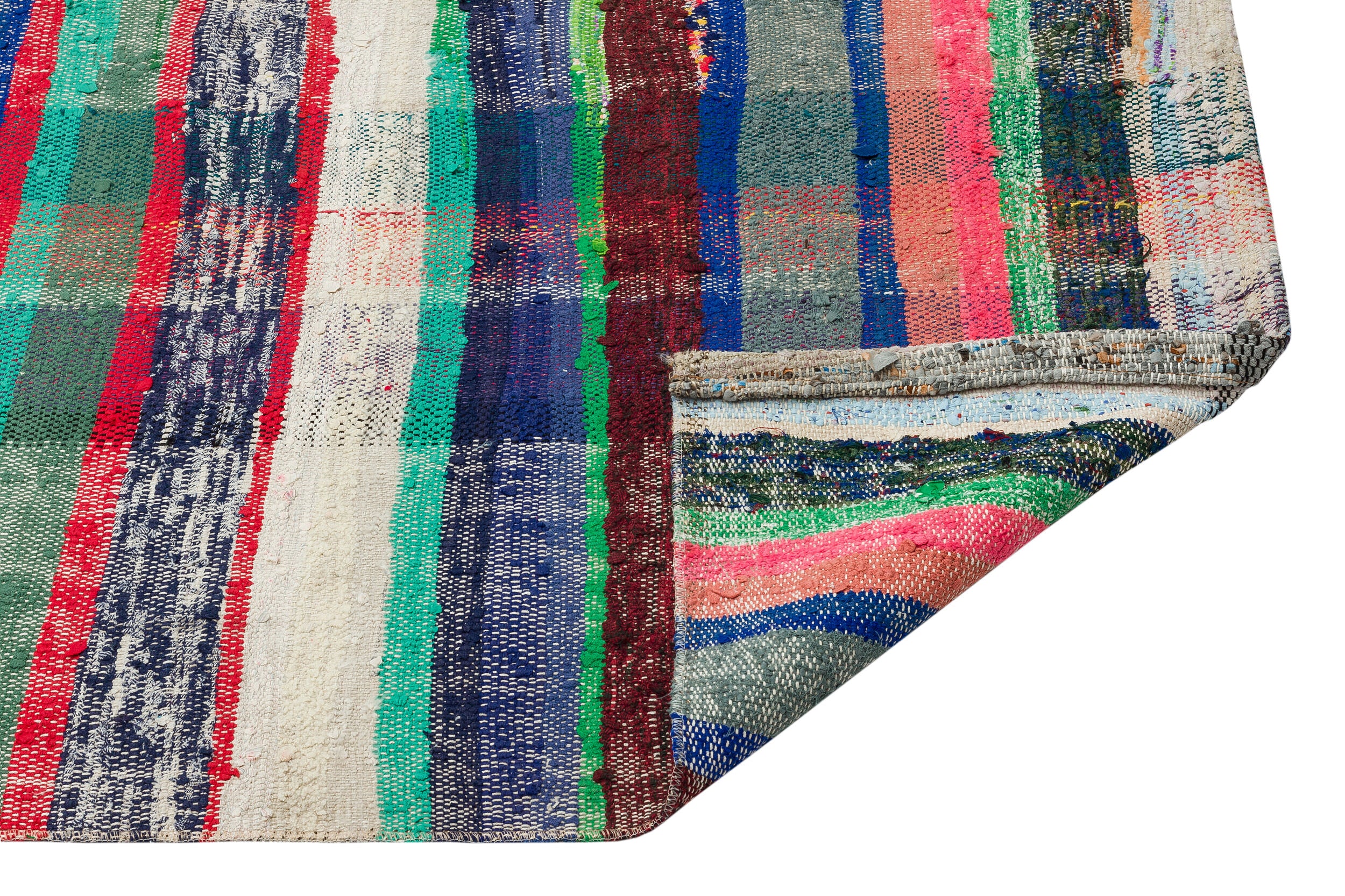 Chaput Over Dyed Kilim Rug 4'11'' x 10'11'' ft 150 x 334 cm