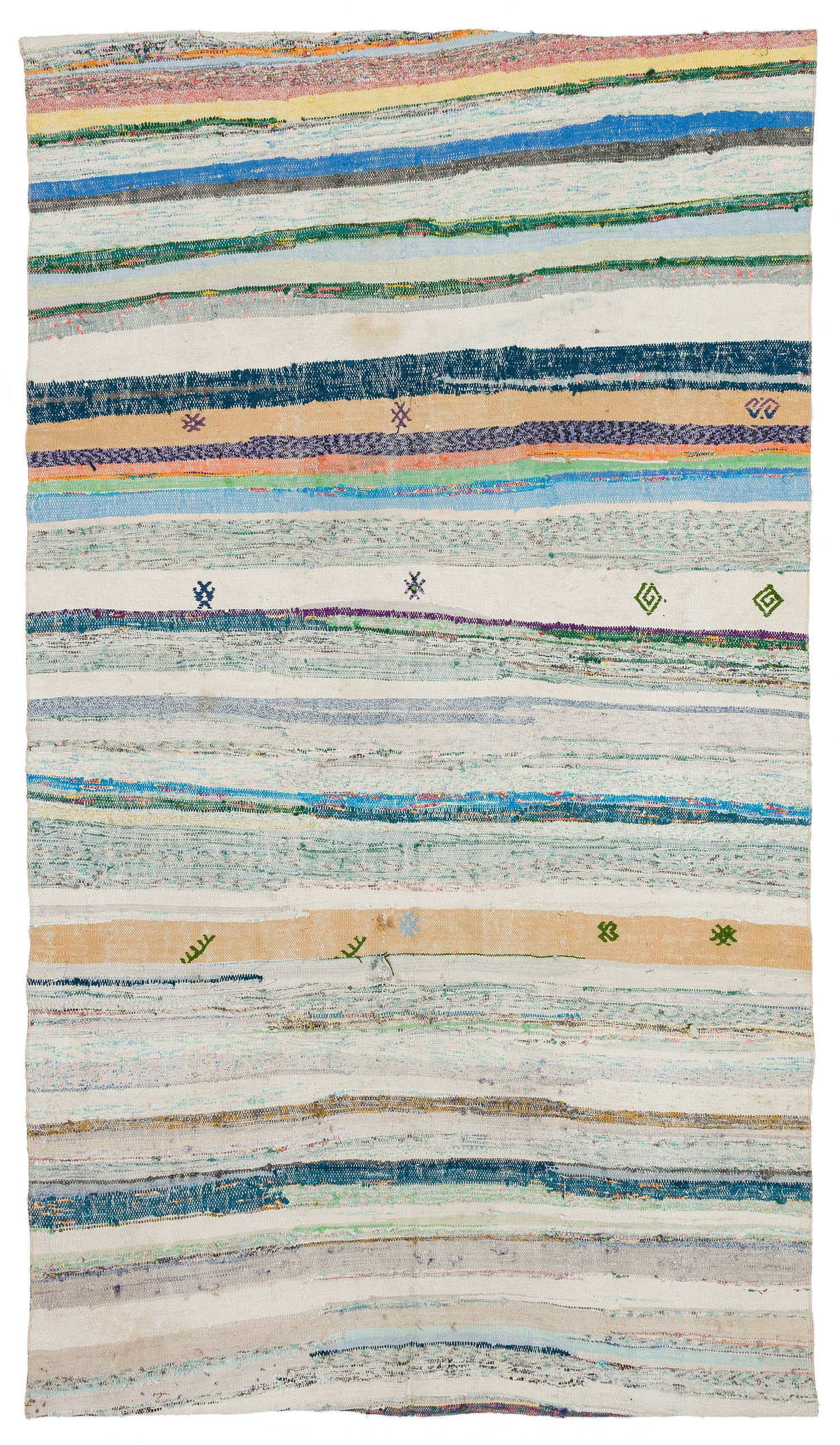 Chaput Over Dyed Kilim Rug 5'2'' x 9'0'' ft 157 x 275 cm