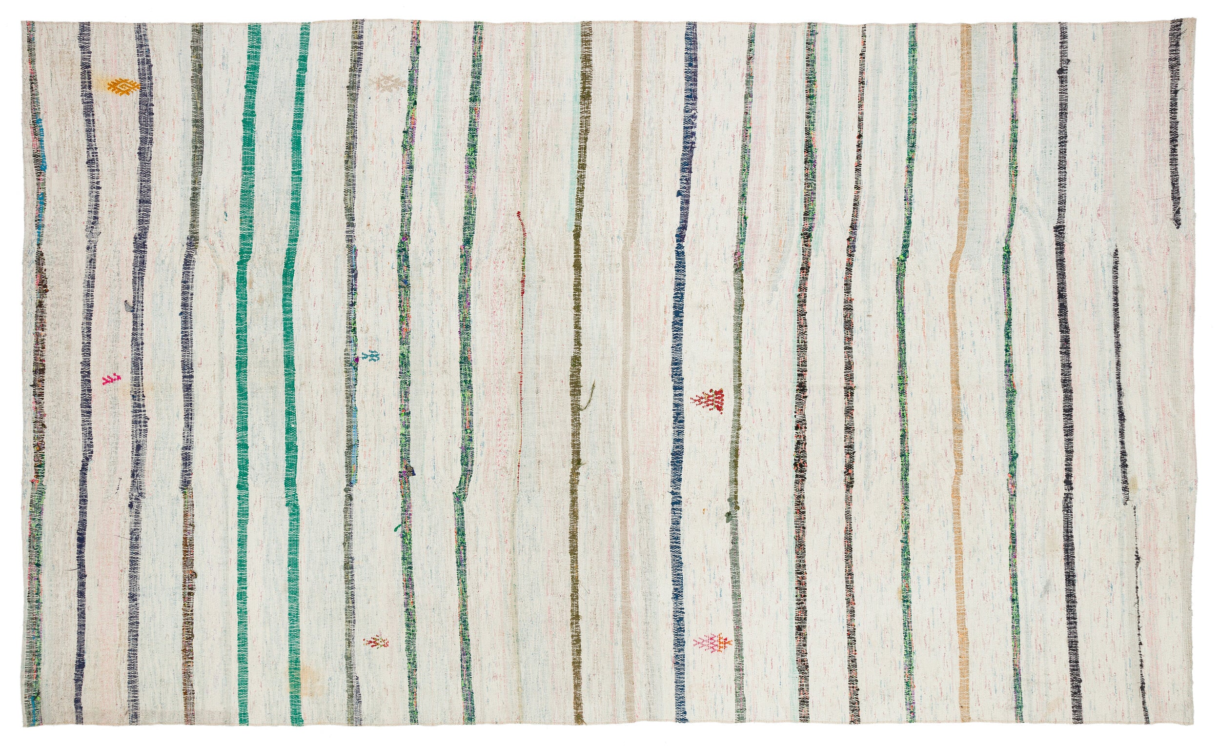 Chaput Over Dyed Kilim Rug 6'1'' x 10'4'' ft 186 x 315 cm
