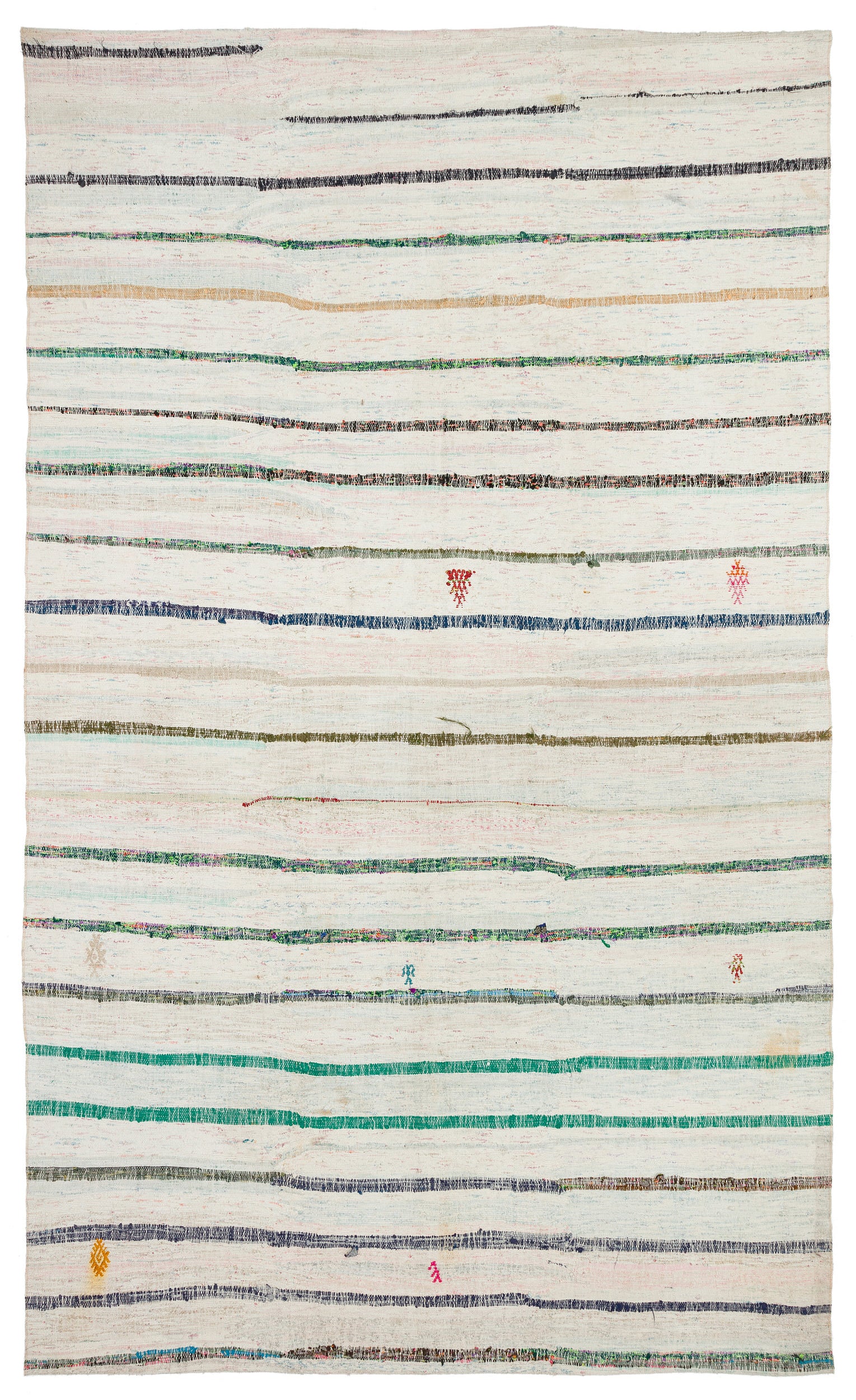 Chaput Over Dyed Kilim Rug 6'1'' x 10'4'' ft 186 x 315 cm