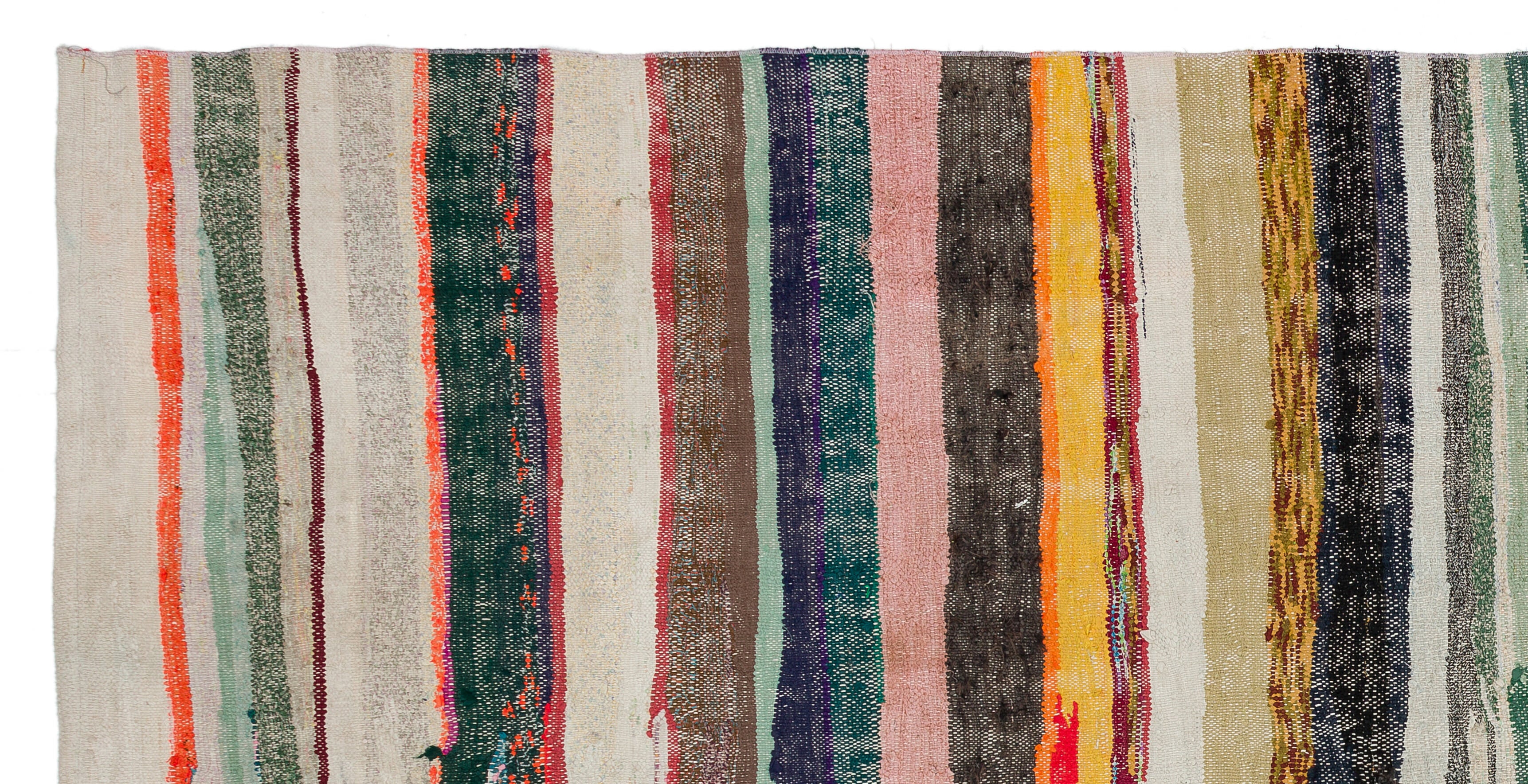 Chaput Over Dyed Kilim Rug 5'2'' x 10'2'' ft 158 x 310 cm
