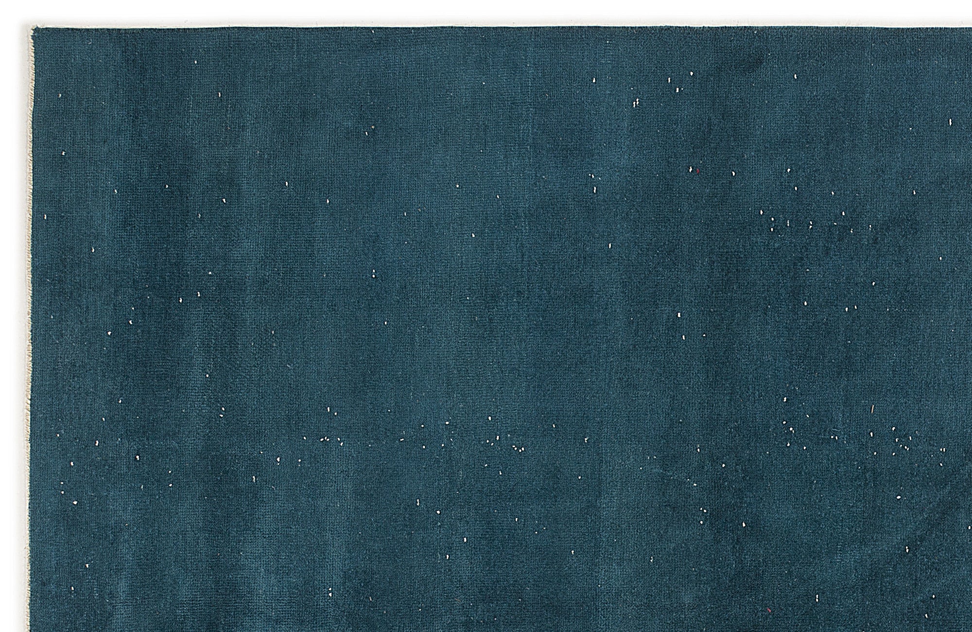 Turquoise Over Dyed Vintage Rug 5'6'' x 8'4'' ft 168 x 254 cm