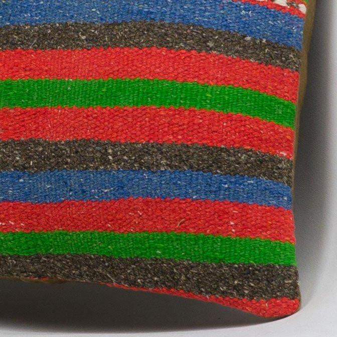 Anatolian Multi Color Kilim Pillow Cover 16x16 3648 - kilimpillowstore
- 3