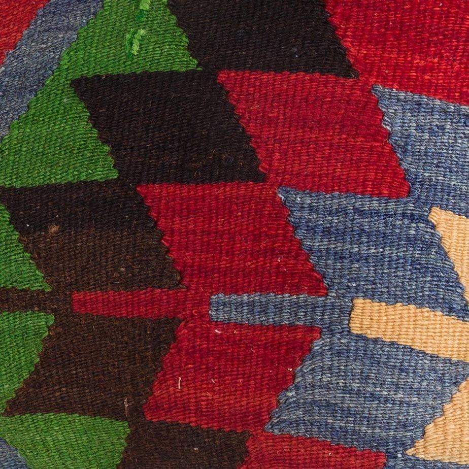 Chevron Multi Color Kilim Pillow Cover 16x16 5099 - kilimpillowstore
- 3