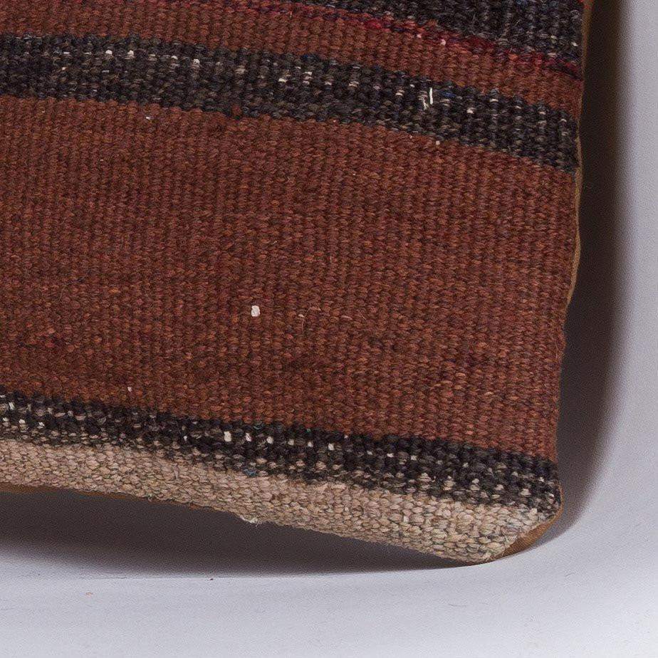 Geometric Brown Kilim Pillow Cover 16x16 4656 - kilimpillowstore
- 3