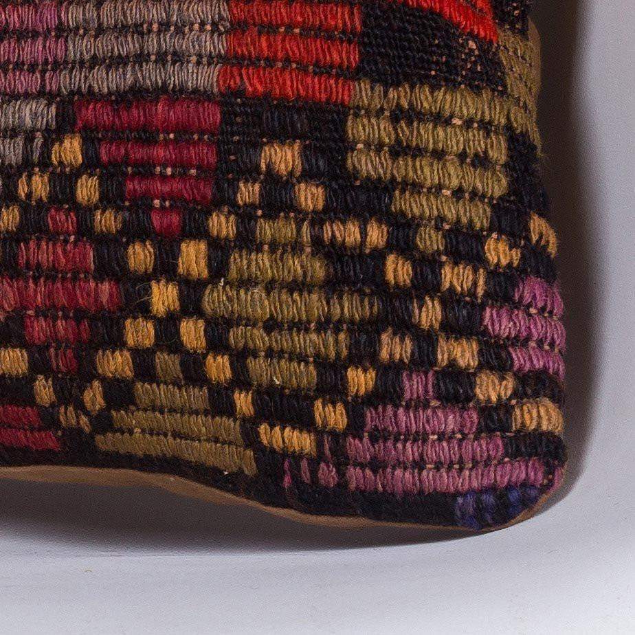 Geometric Multi Color Kilim Pillow Cover 16x16 4632 - kilimpillowstore
- 3