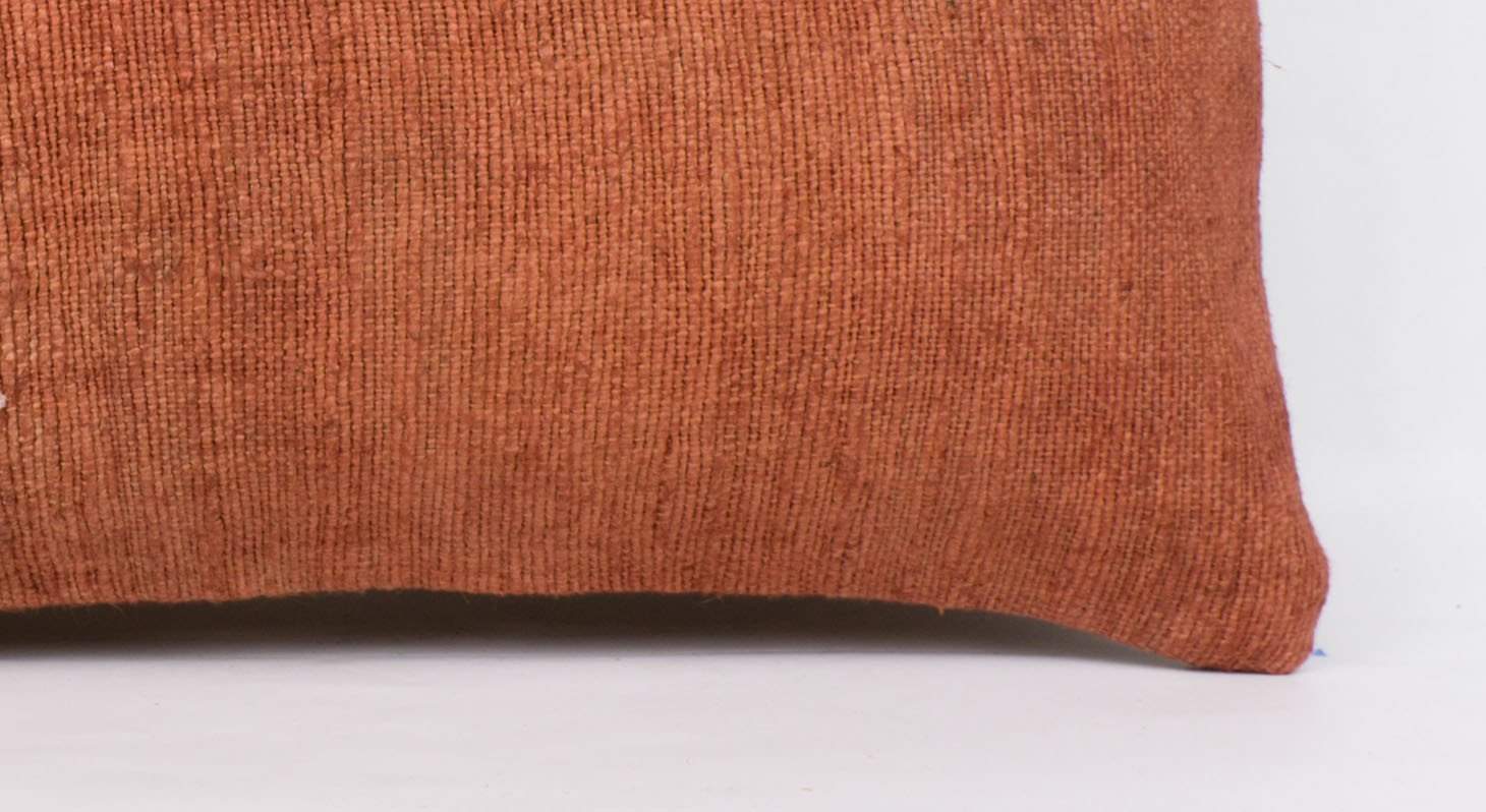 Plain Brown Kilim Pillow Cover 12x24 4179 - kilimpillowstore
- 3