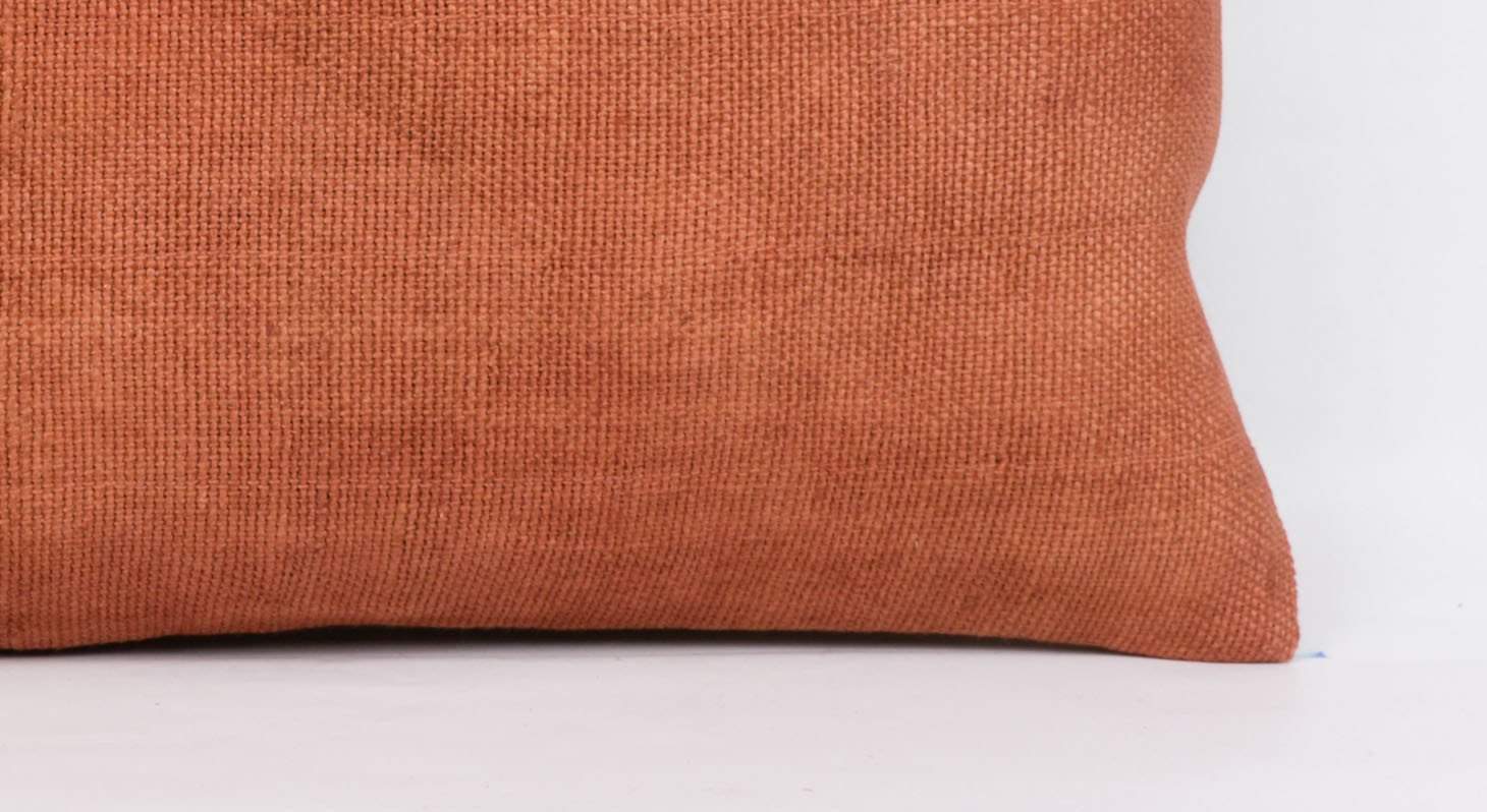 Plain Brown Kilim Pillow Cover 12x24 4181 - kilimpillowstore
- 3