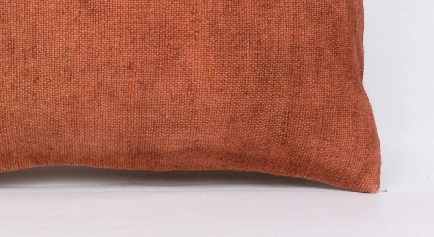 Plain Brown Kilim Pillow Cover 12x24 4188 - kilimpillowstore
- 3