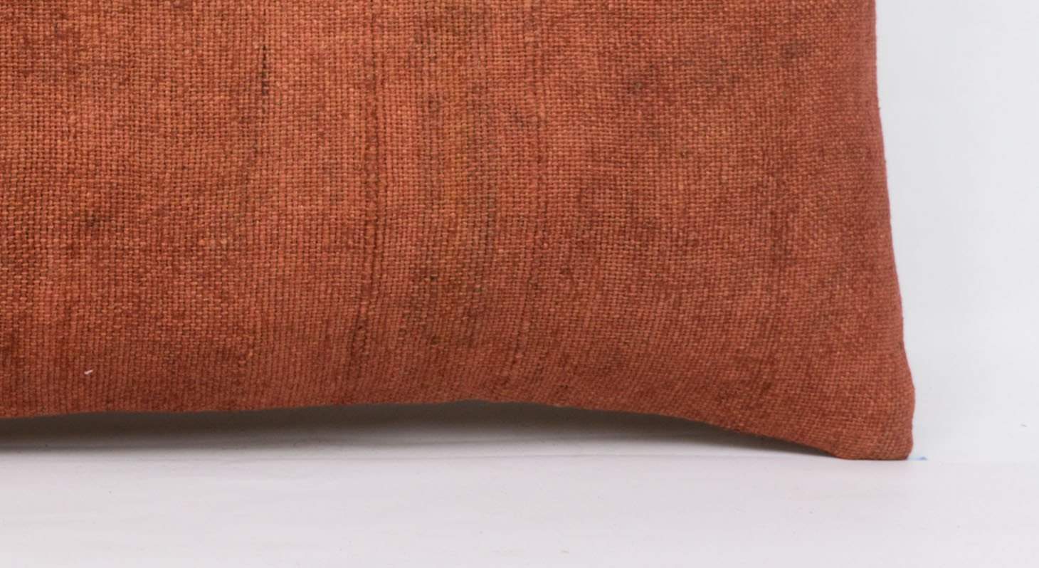 Plain Brown Kilim Pillow Cover 12x24 4192 - kilimpillowstore
- 3